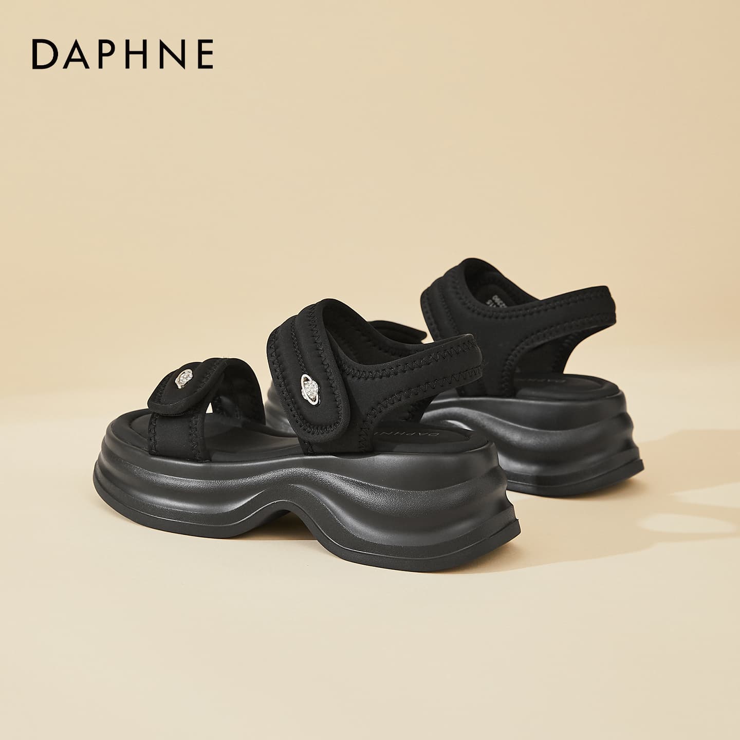 Шлёпанцы DAPHNE One Шнуровые Сандалии Женские - изображение 3