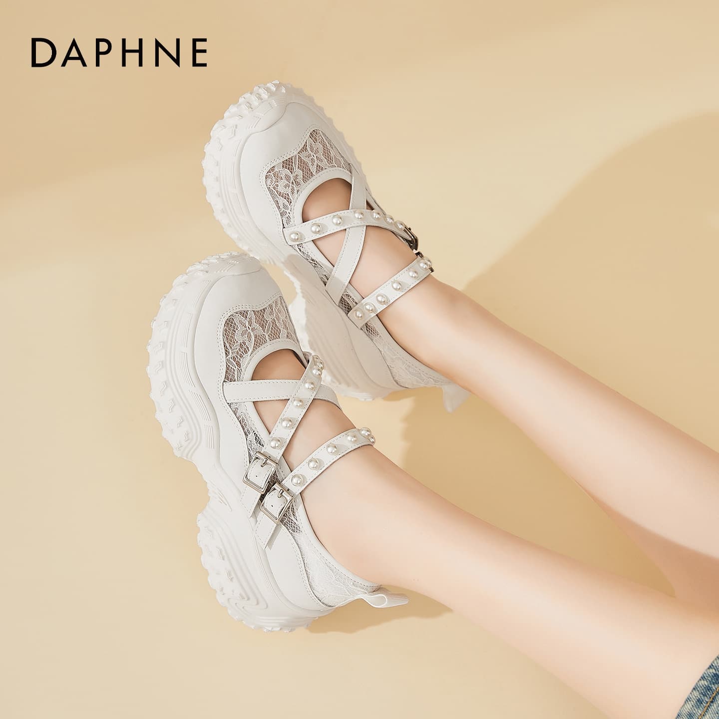Кроссовки DAPHNE Повседневная обувь Low Топ Женская - изображение 6