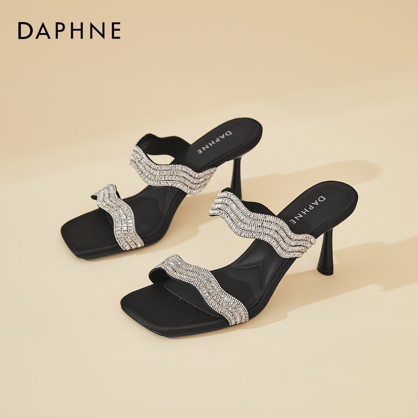 Сандалии DAPHNE Женские Высокие Каблуки Тапочки Женские - изображение 2