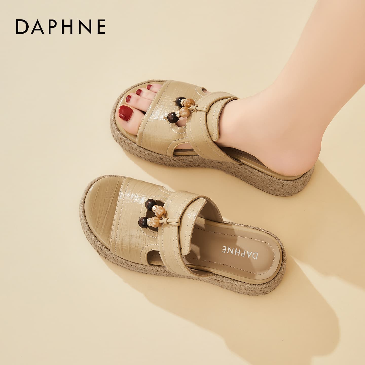 Сандалии Daphne one Шнуровые Тапочки Женские - изображение 6