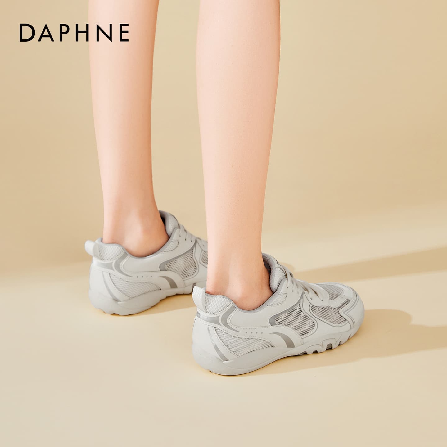 Кроссовки DAPHNE Повседневная обувь для женщин ткань - изображение 5