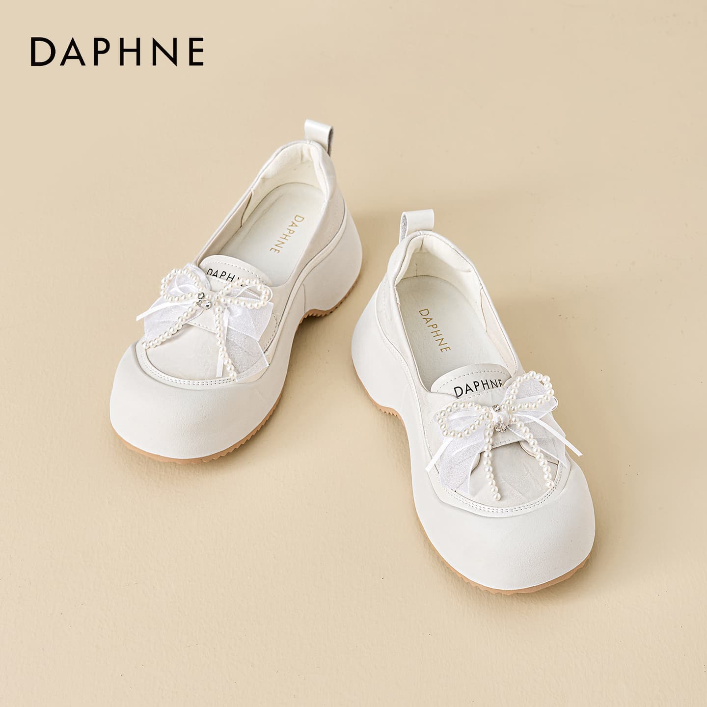 Тапочки DAPHNE Женские Повседневный Обувь без подкладки Женские - изображение 3