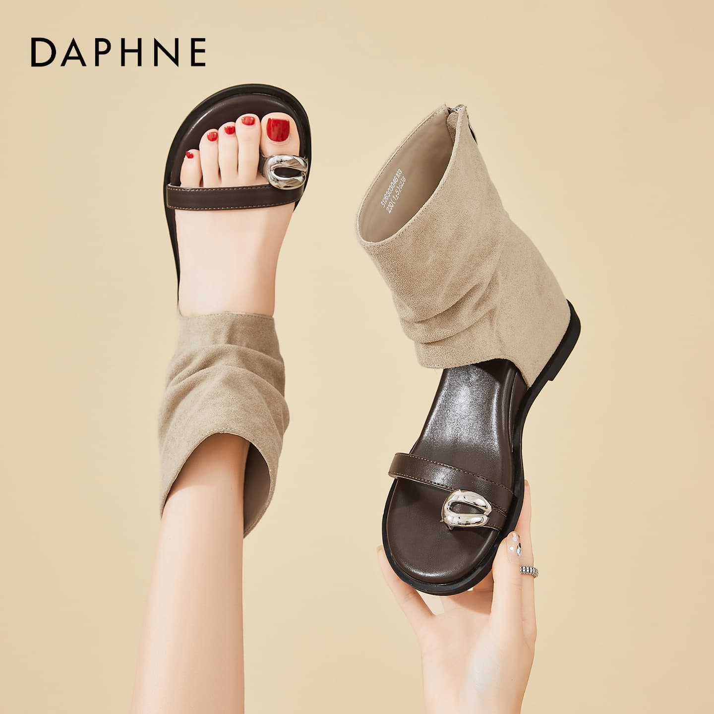 Сандалии DAPHNE Римские Сандалии Женские - изображение 6