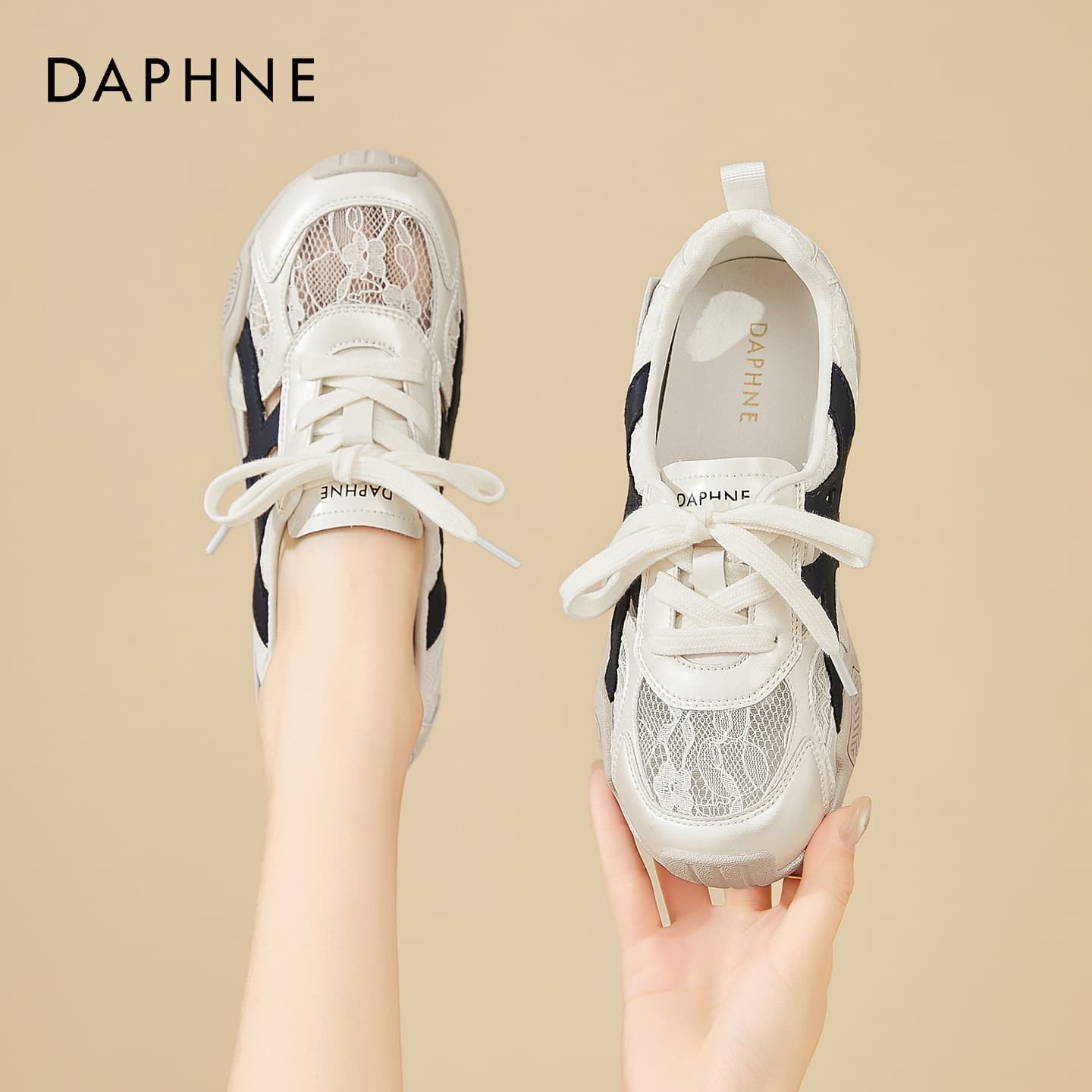 Кроссовки DAPHNE Повседневная обувь Low Топ Женская - изображение 6