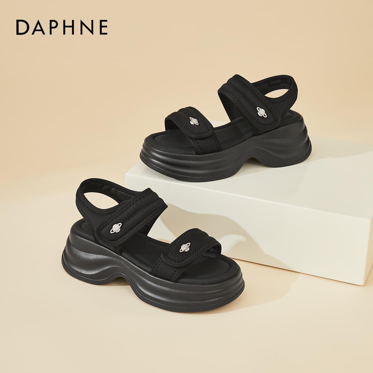 Шлёпанцы DAPHNE One Шнуровые Сандалии Женские - изображение 2