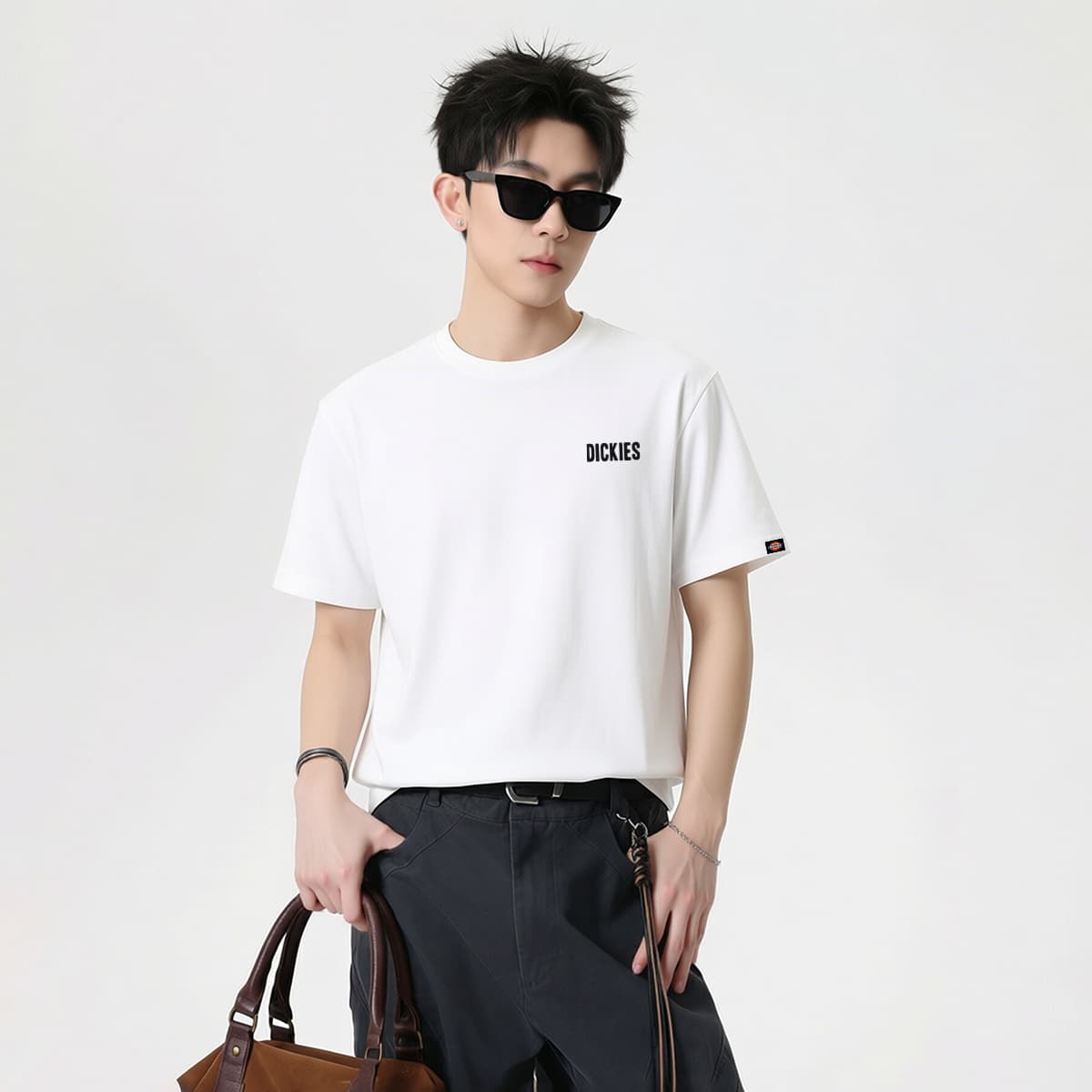 Футболка Dickies Короткий-Рукавные Рубашки Унисекс - изображение 4