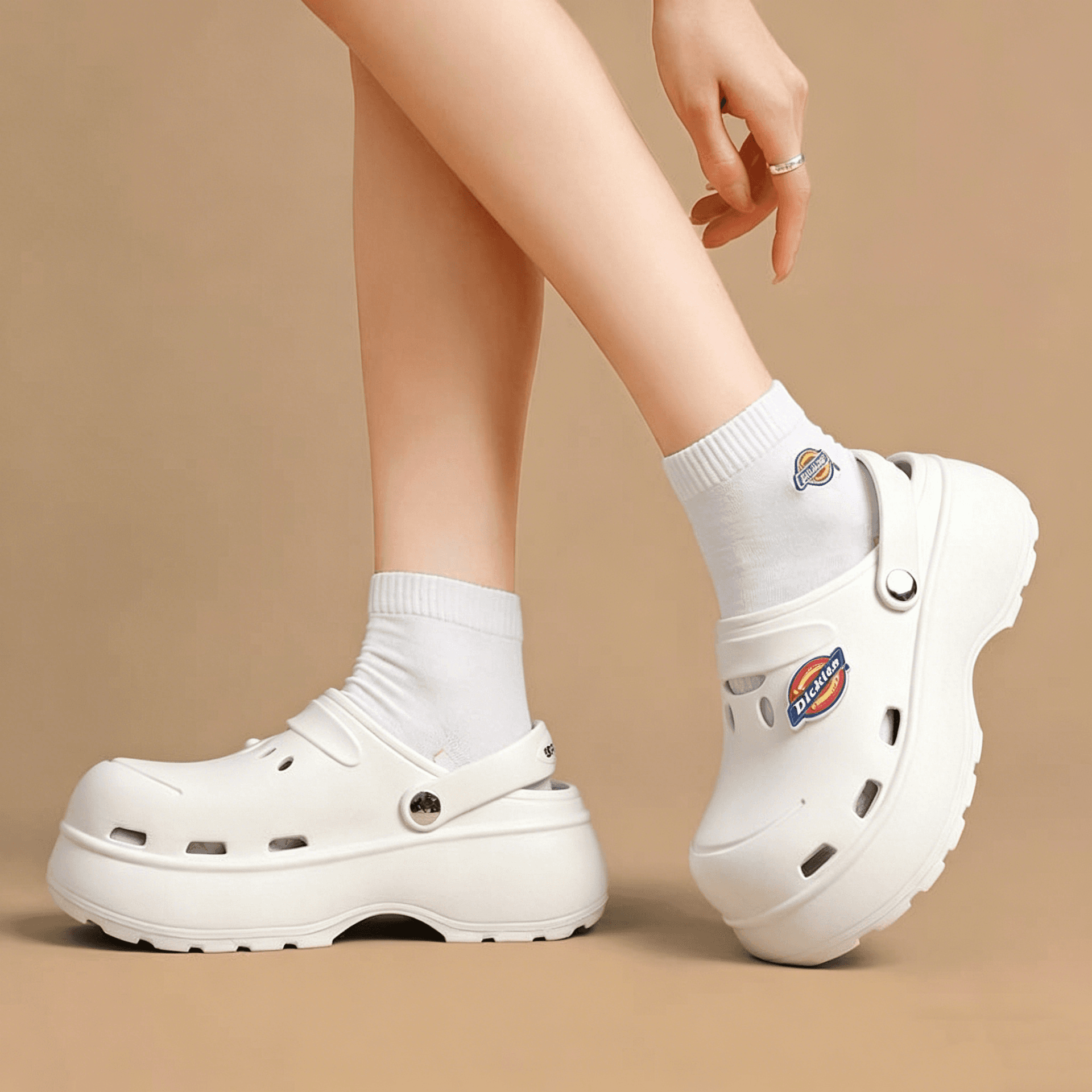 Сабо Dickies Сабо Белые Женские - изображение 5