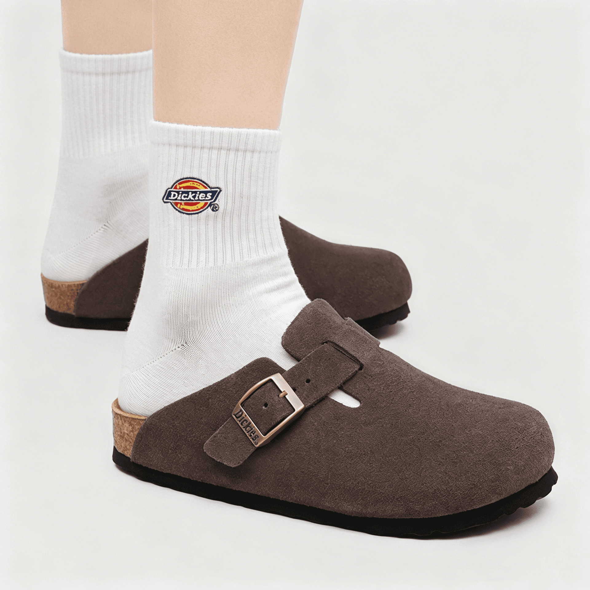 Сандалии Dickies Closed Slippers Dark Coffee Unisex Dickies Закрытые тапочки Темный кофейный Унисекс - изображение 5