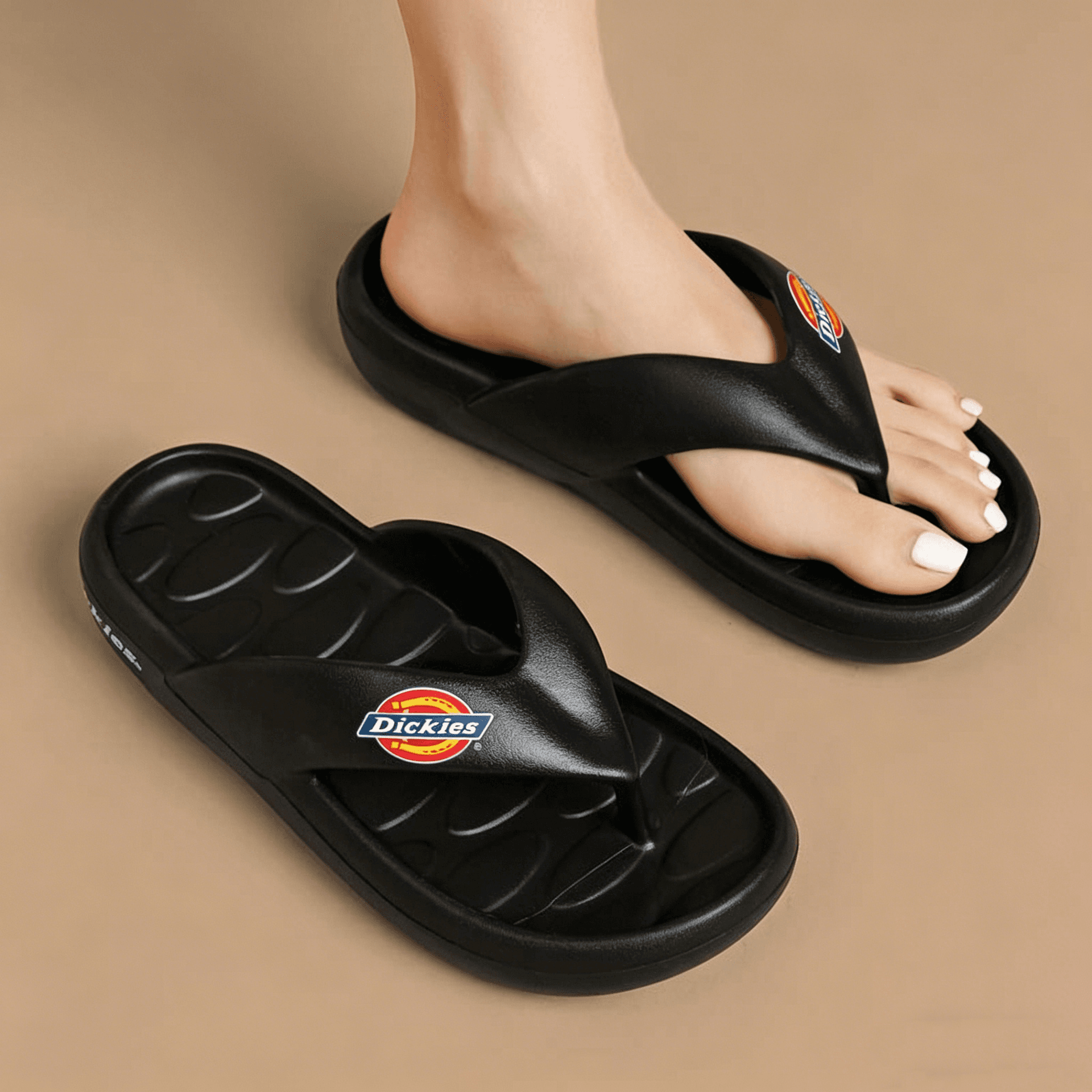 Шлёпанцы Dickies ЭВА Шлепанцы Унисекс Черные - изображение 5