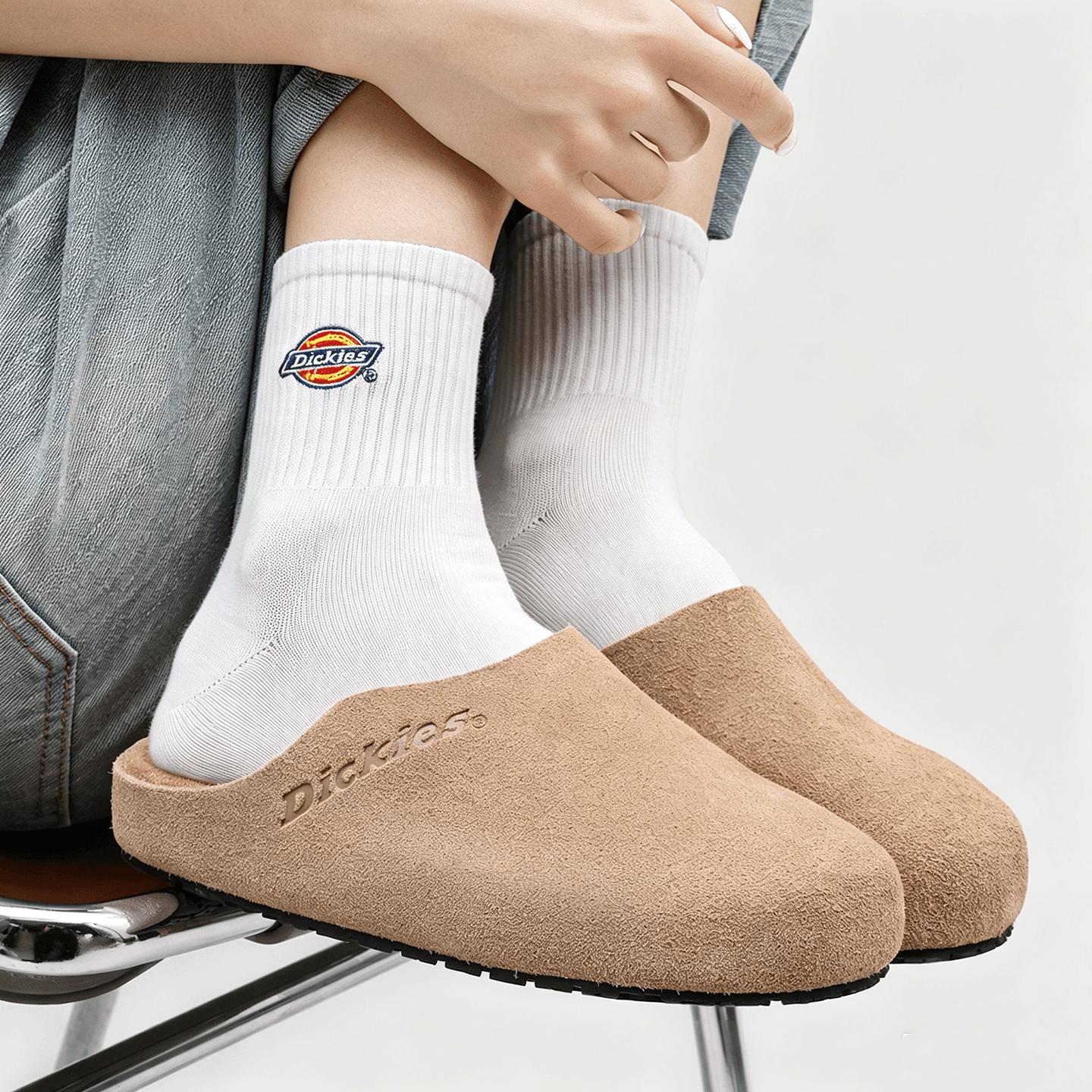 Сандалии Dickies Closed-toe Slippers Khaki Unisex Dickies Закрытые тапочки Хаки Унисекс - изображение 5