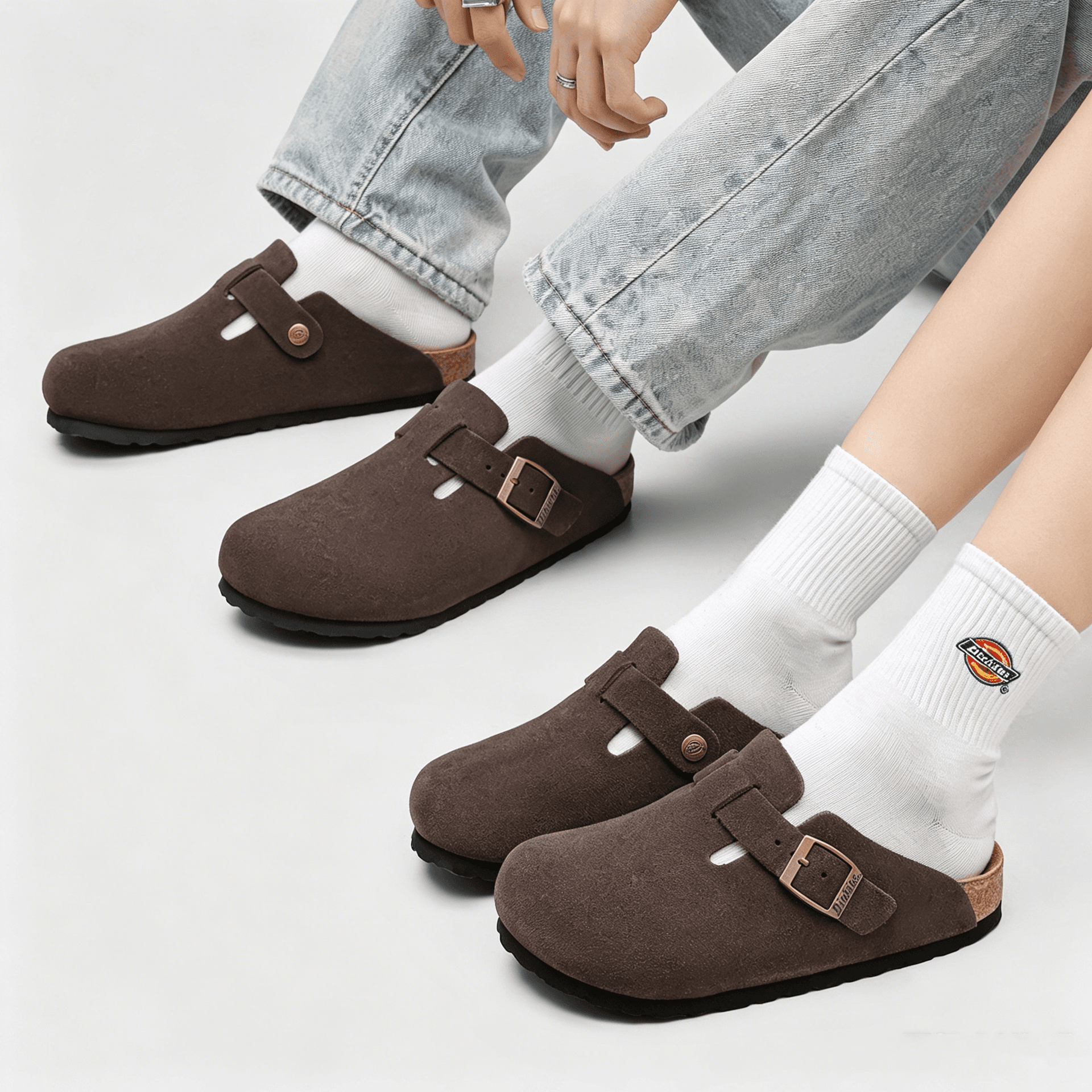 Сандалии Dickies Closed Slippers Dark Coffee Unisex Dickies Закрытые тапочки Темный кофейный Унисекс - изображение 3