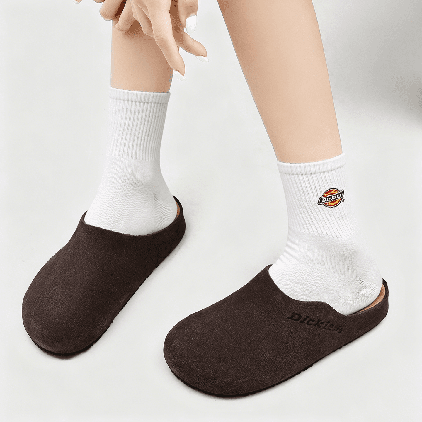Сандалии Dickies Closed Slippers Dark Coffee Unisex Dickies Закрытые тапочки Темный кофейный Унисекс - изображение 4