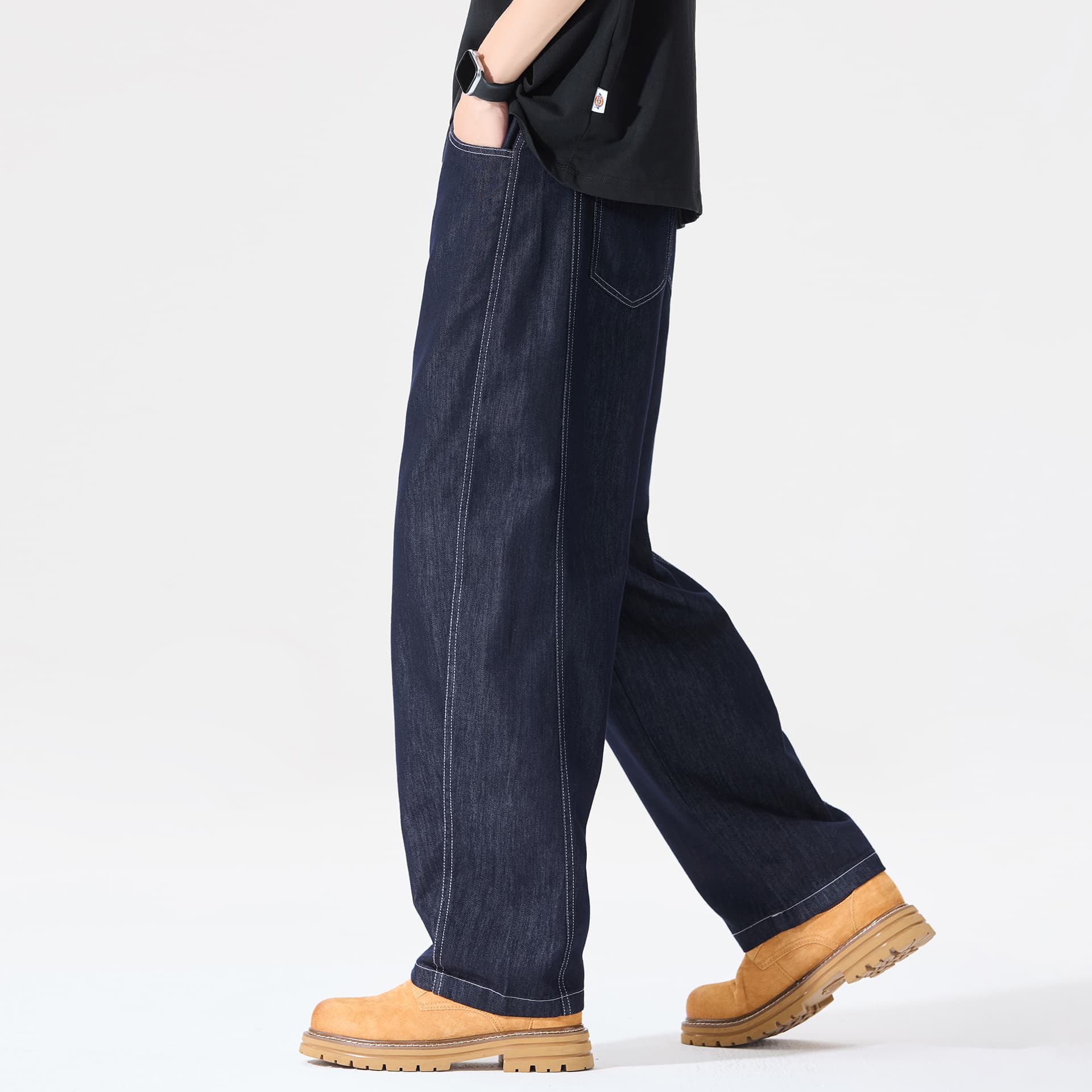 Штаны dickies Оригинальный джинсовый Синий Унисекс Джинсы - изображение 3