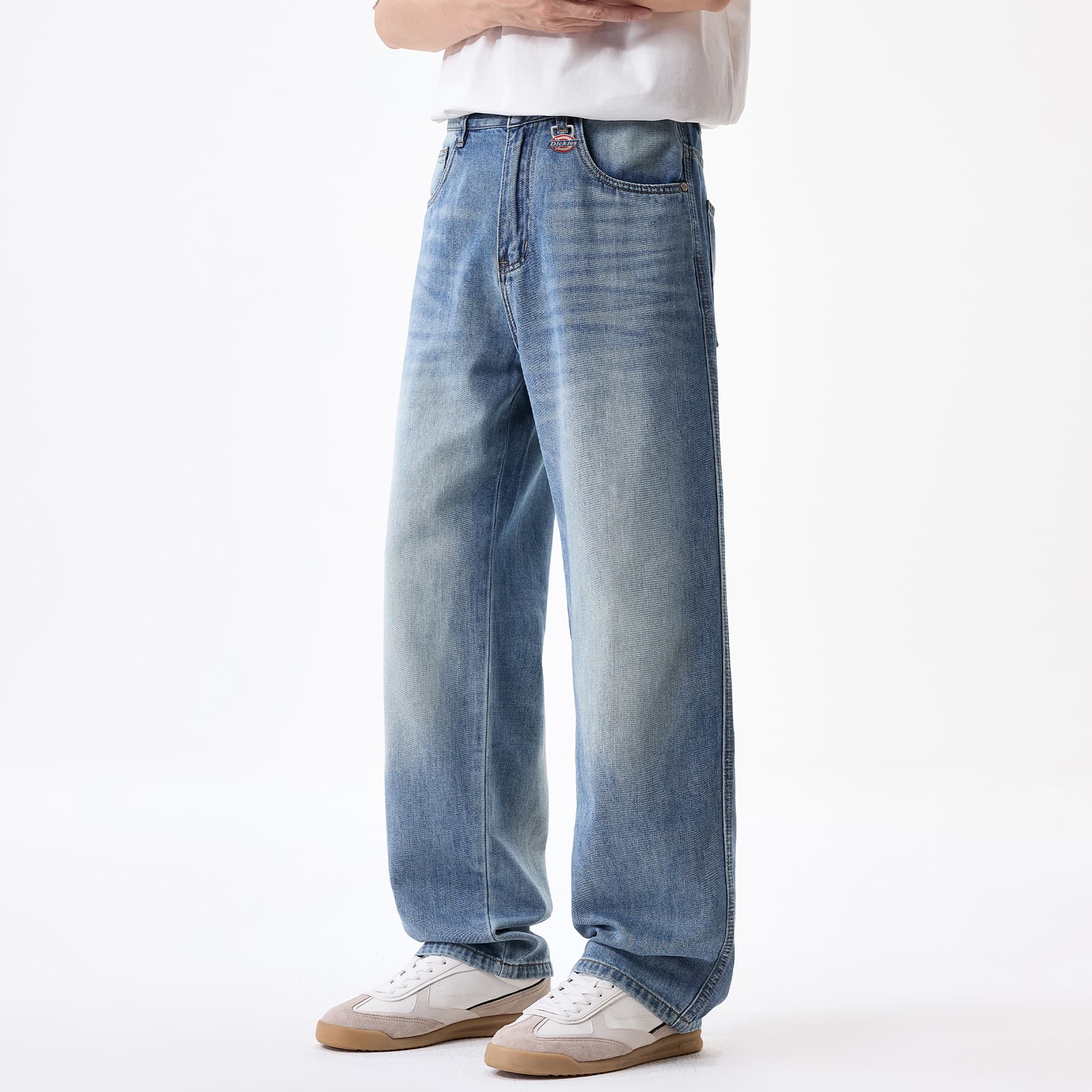 Штаны dickies Лазурь далёкого неба Мужской Джинсы - изображение 4