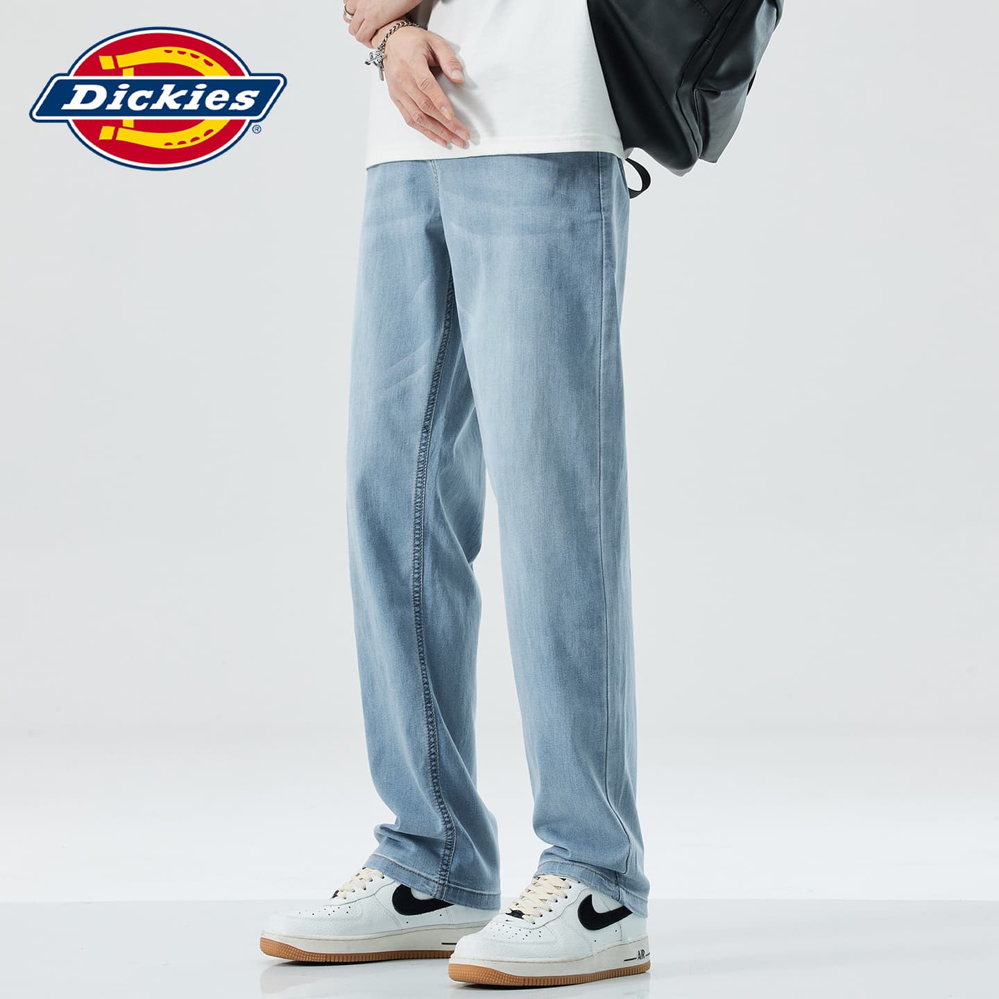 Штаны Dickies Джинсы Унисекс Светло-Синий - изображение 7