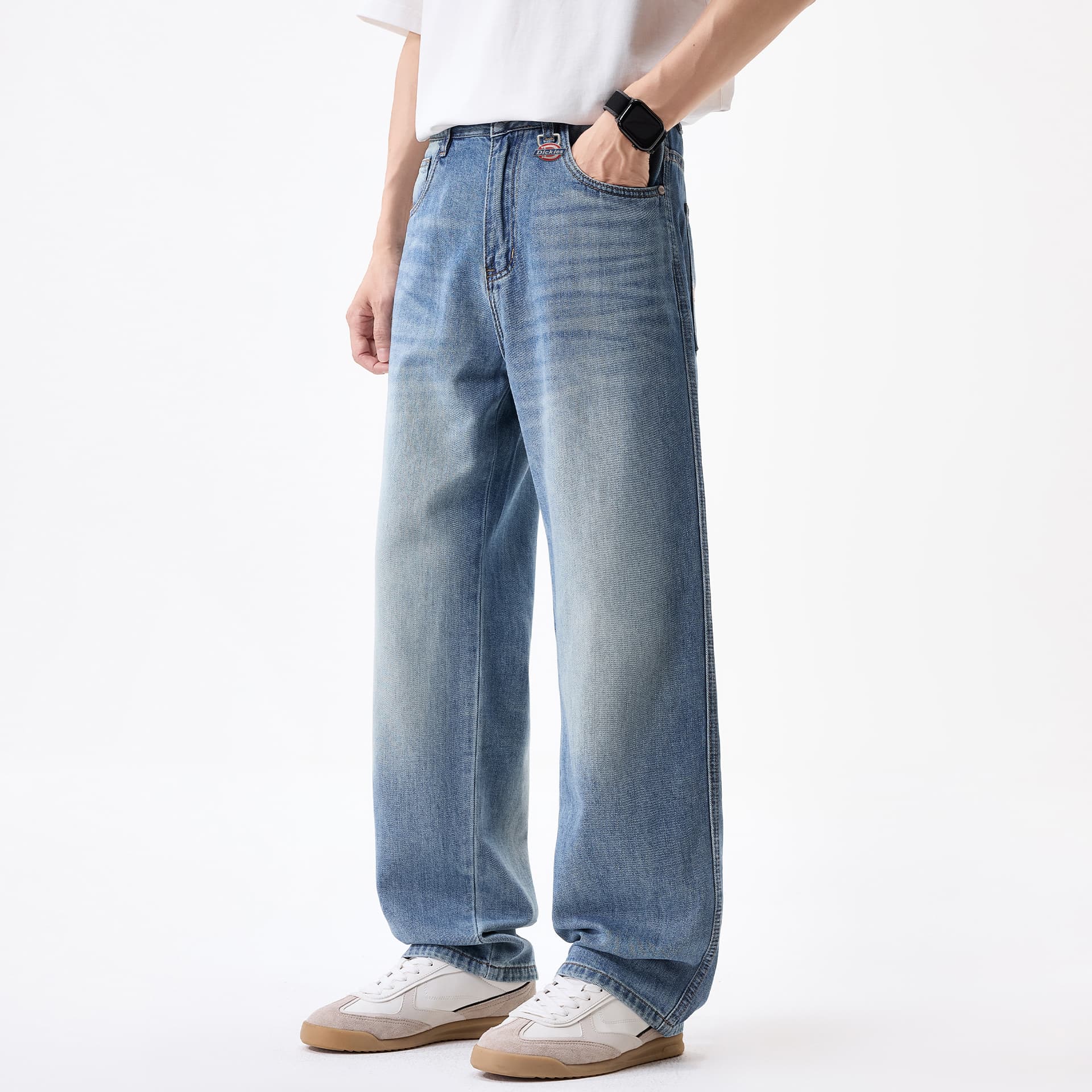 Штаны dickies Лазурь далёкого неба Мужской Джинсы - изображение 2