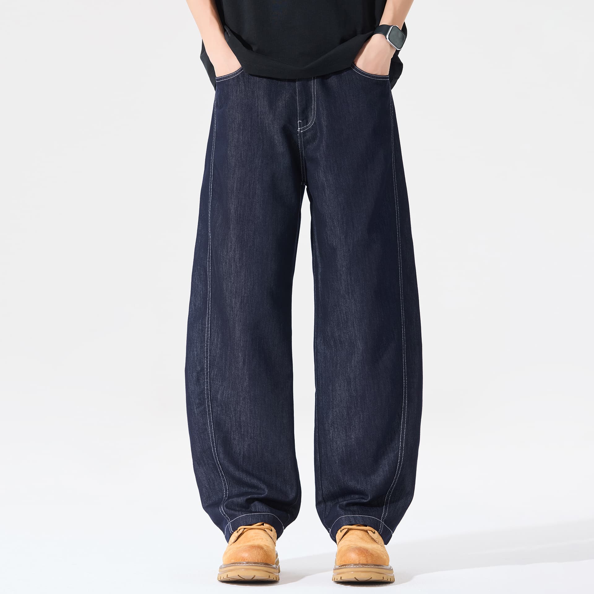 Штаны dickies Оригинальный джинсовый Синий Унисекс Джинсы - изображение 2