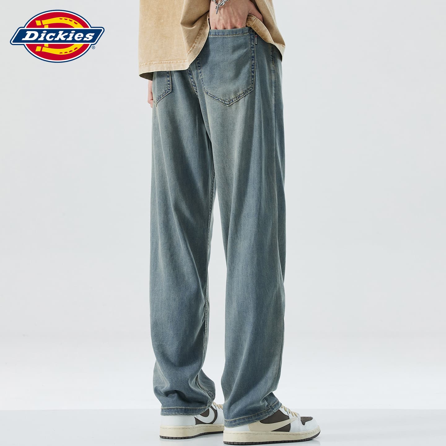Штаны Dickies Винтажные синие унисекс джинсы - изображение 7