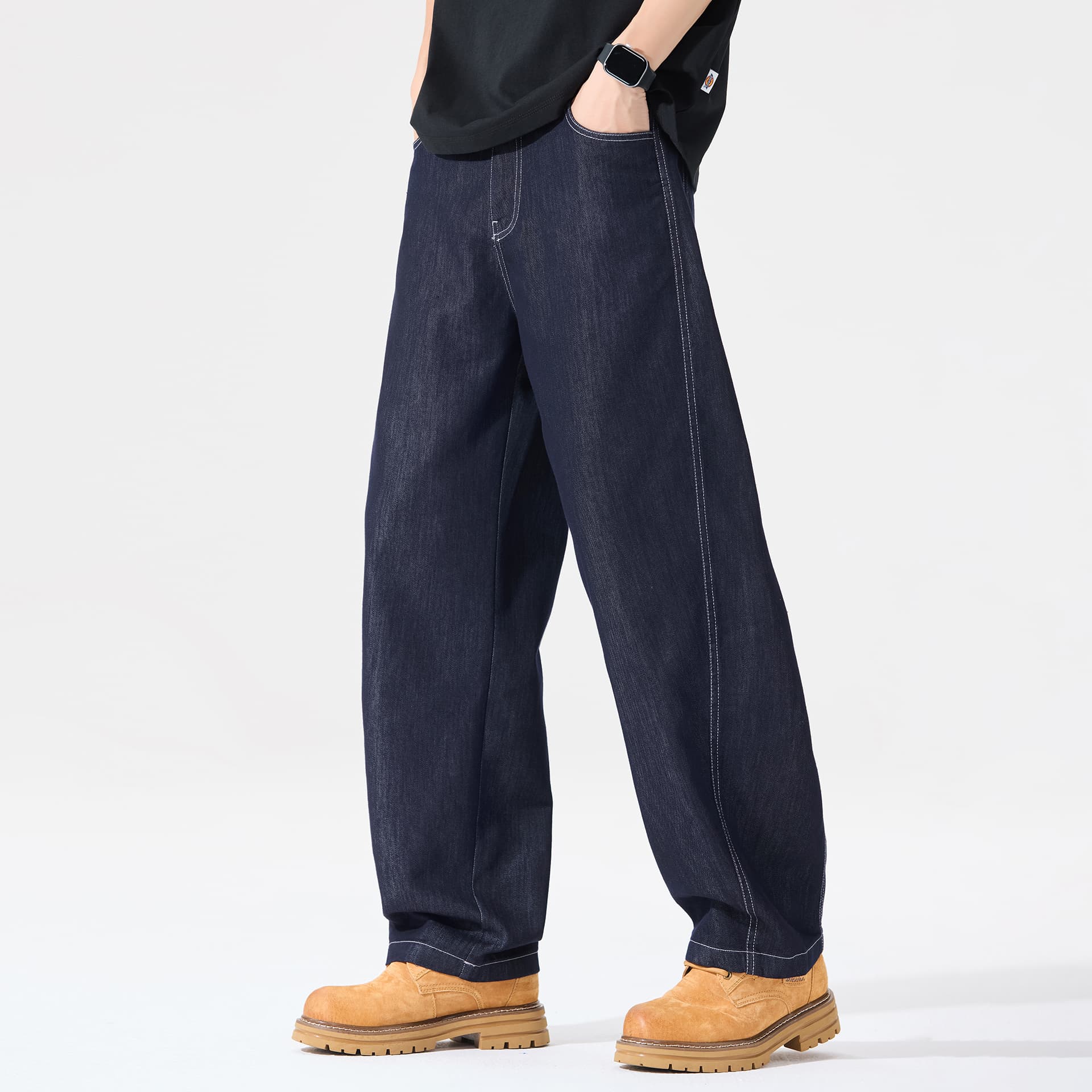Штаны dickies Оригинальный джинсовый Синий Унисекс Джинсы - изображение 5