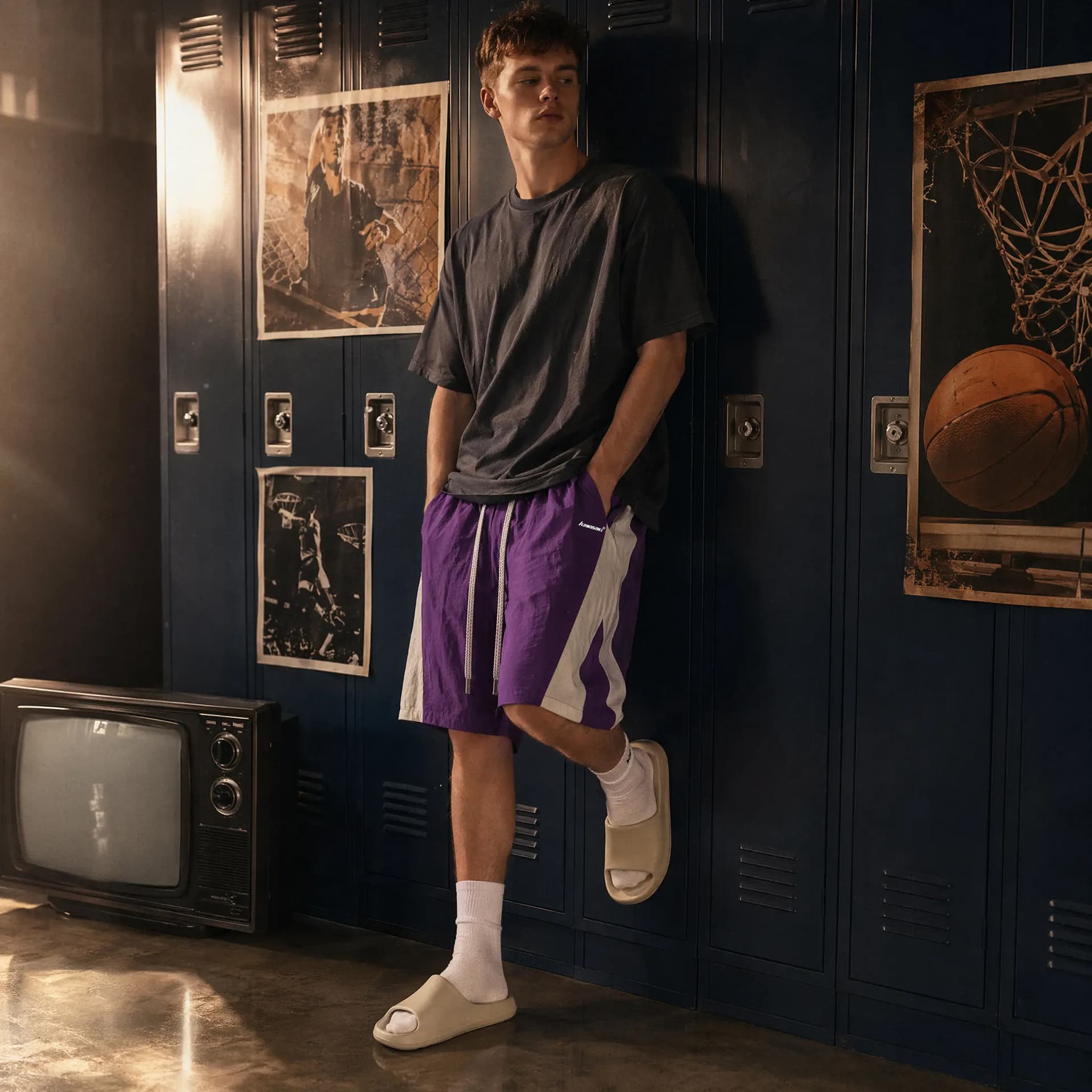 Шорты Kawasaki Unisex Casual Shorts Кавасаки Унисекс Повседневные Шорты - изображение 4