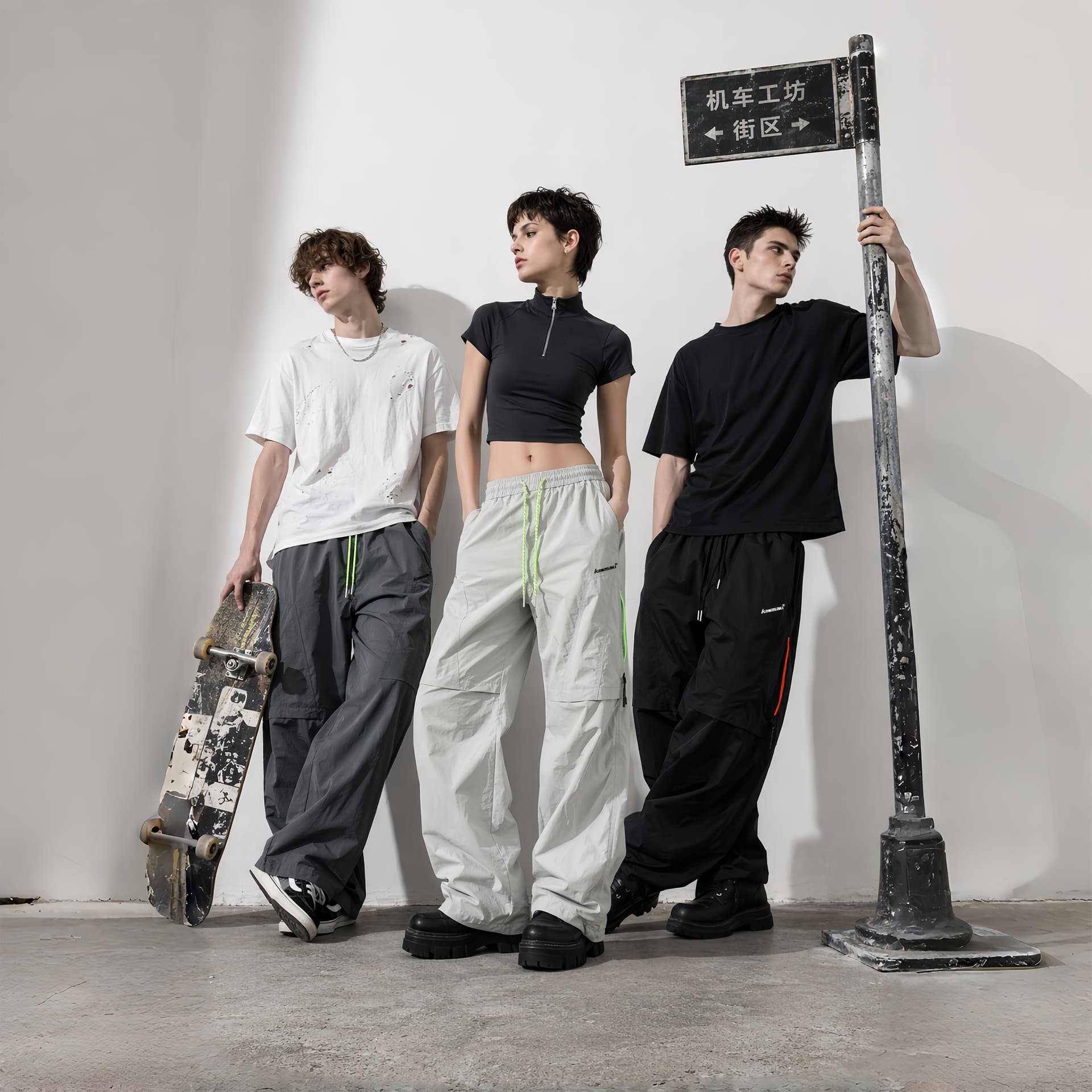 Штаны Kawasaki Unisex Casual Pants Кавасаки Унисекс Повседневные Брюки - изображение 3