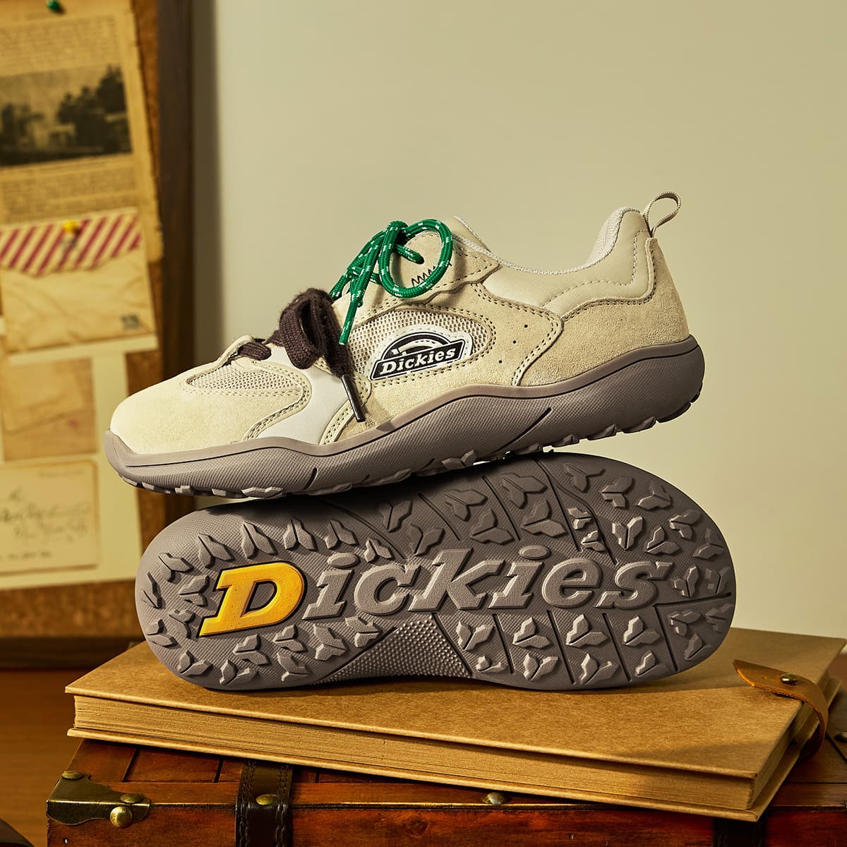 Кроссовки dickies Кеды немецкой армии (GAT) Low Топ Лимон Женские - изображение 5