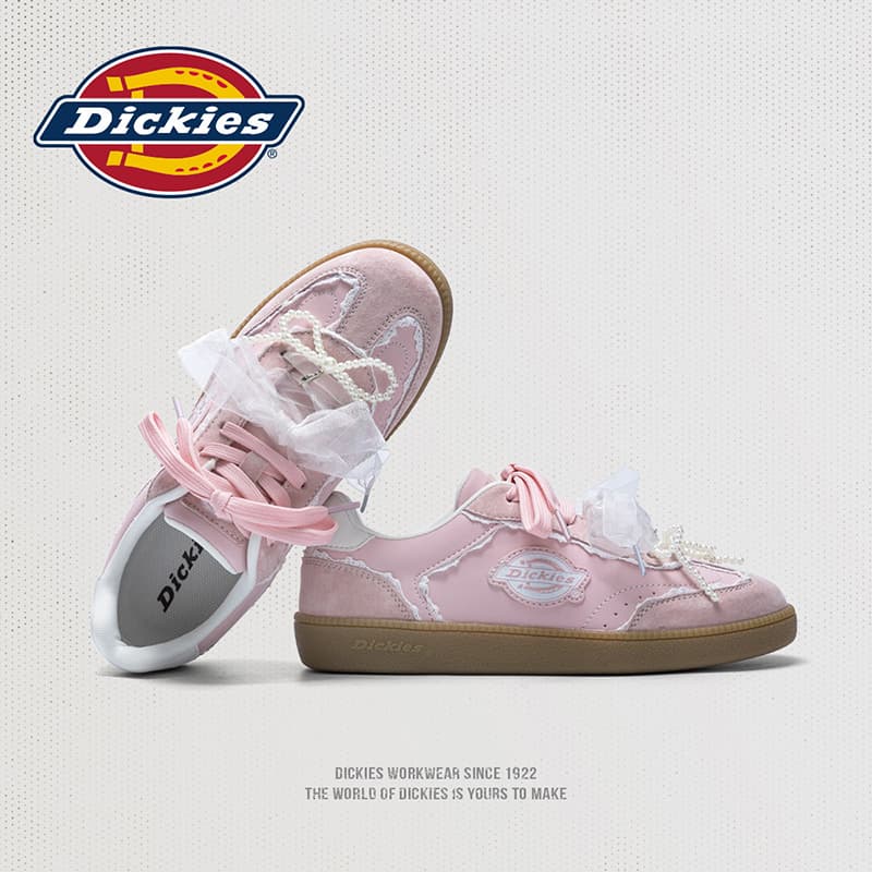 Кроссовки Dickies Кеды немецкой армии (GAT) Низкий Топ Розовый Женские - изображение 3