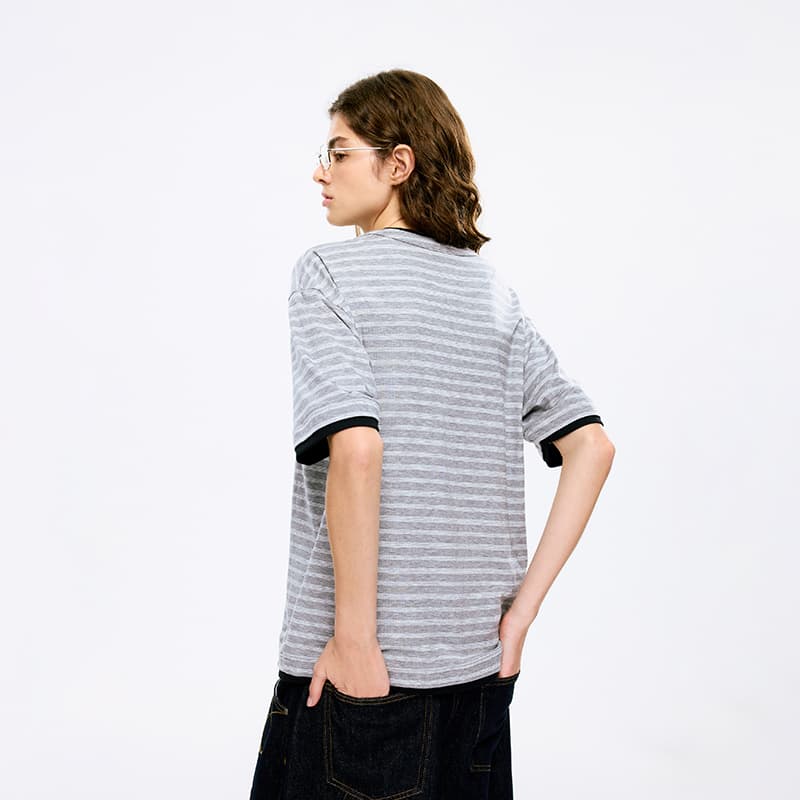 Футболка BONELESS Light Gray Унисекс T-Shirt Рубашка - изображение 5