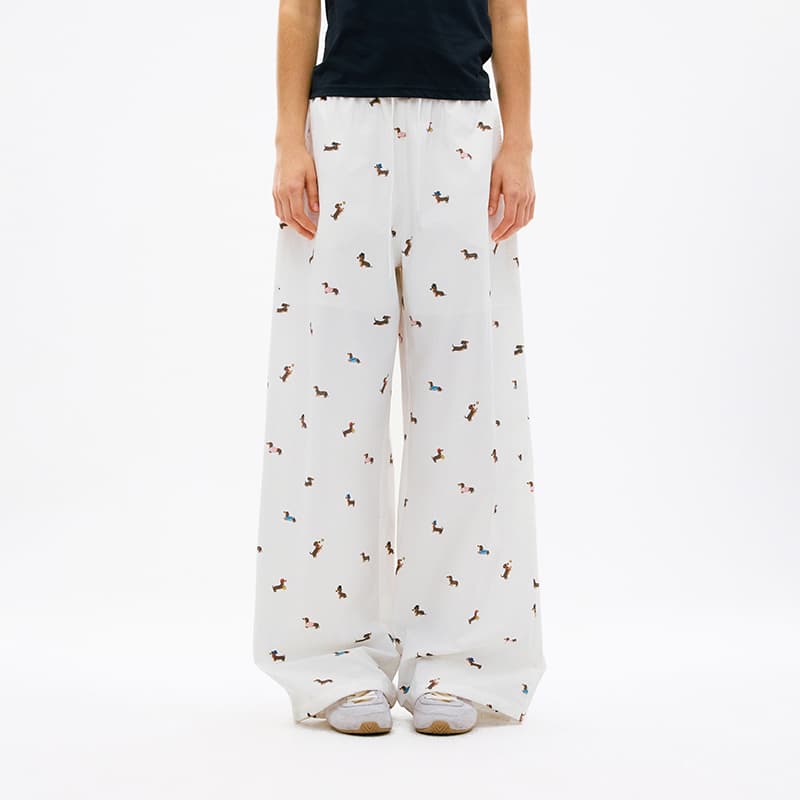 Штаны BONELESS Cut White Women's Casual Pants - изображение 3