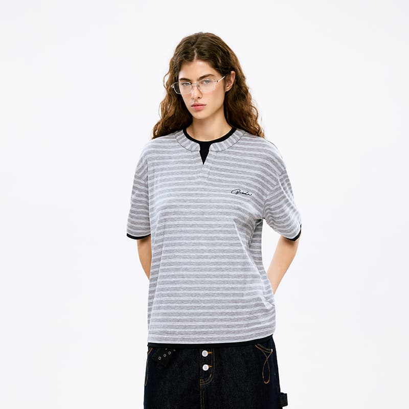 Футболка BONELESS Light Gray Унисекс T-Shirt Рубашка - изображение 3