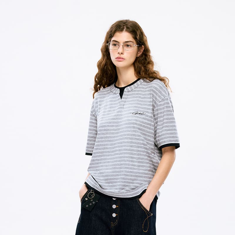 Футболка BONELESS Light Gray Унисекс T-Shirt Рубашка - изображение 4