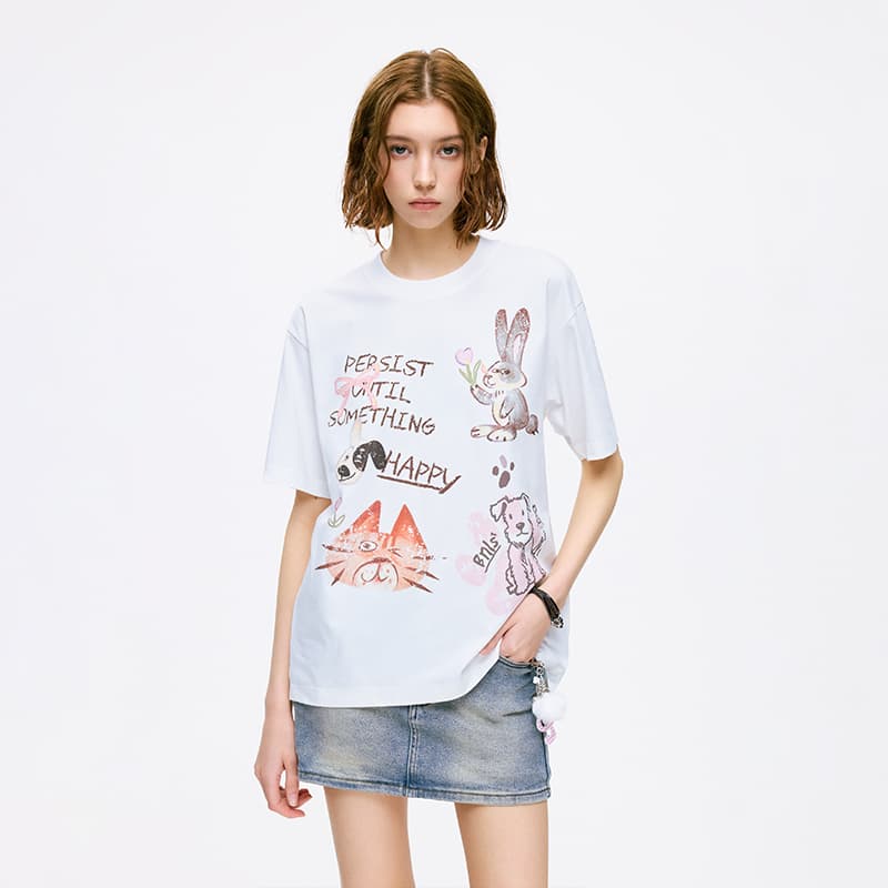 Футболка BONELESS Cut No-Seam Ecru Unisex T-Shirts BONELESS Cut Безшовные Т-рубашки Унисекс - изображение 5