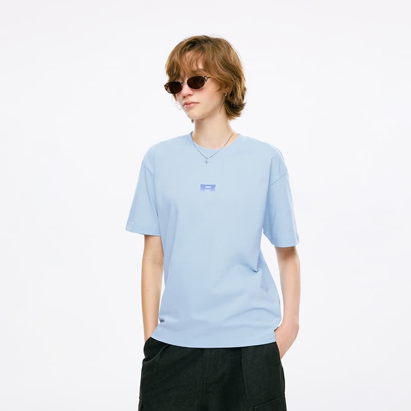 Футболка BONELESS Sorona Gradient Mesh B Print Топ с короткими рукавами Прохладная ткань Влагопоглощающий Быстросохнущий Спорт Солнцезащитные средства Унисекс - изображение 3