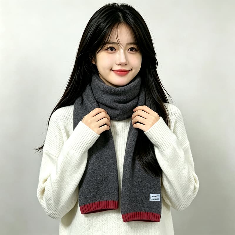 Шарф Jeep Wool Knit Платки Унисекс - изображение 2