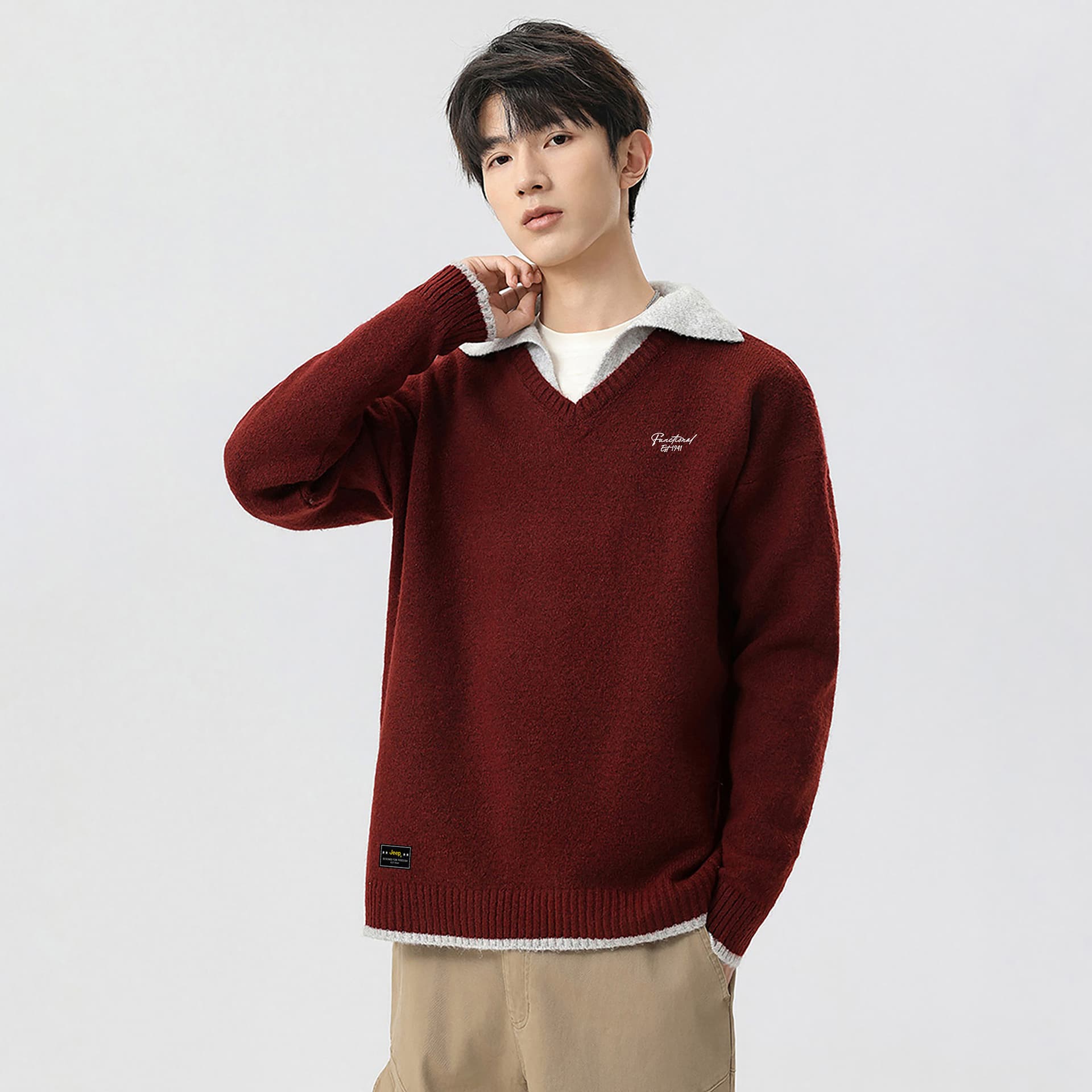 Кофта Jeep Leisure Collection Унисекс Свитеры - изображение 4