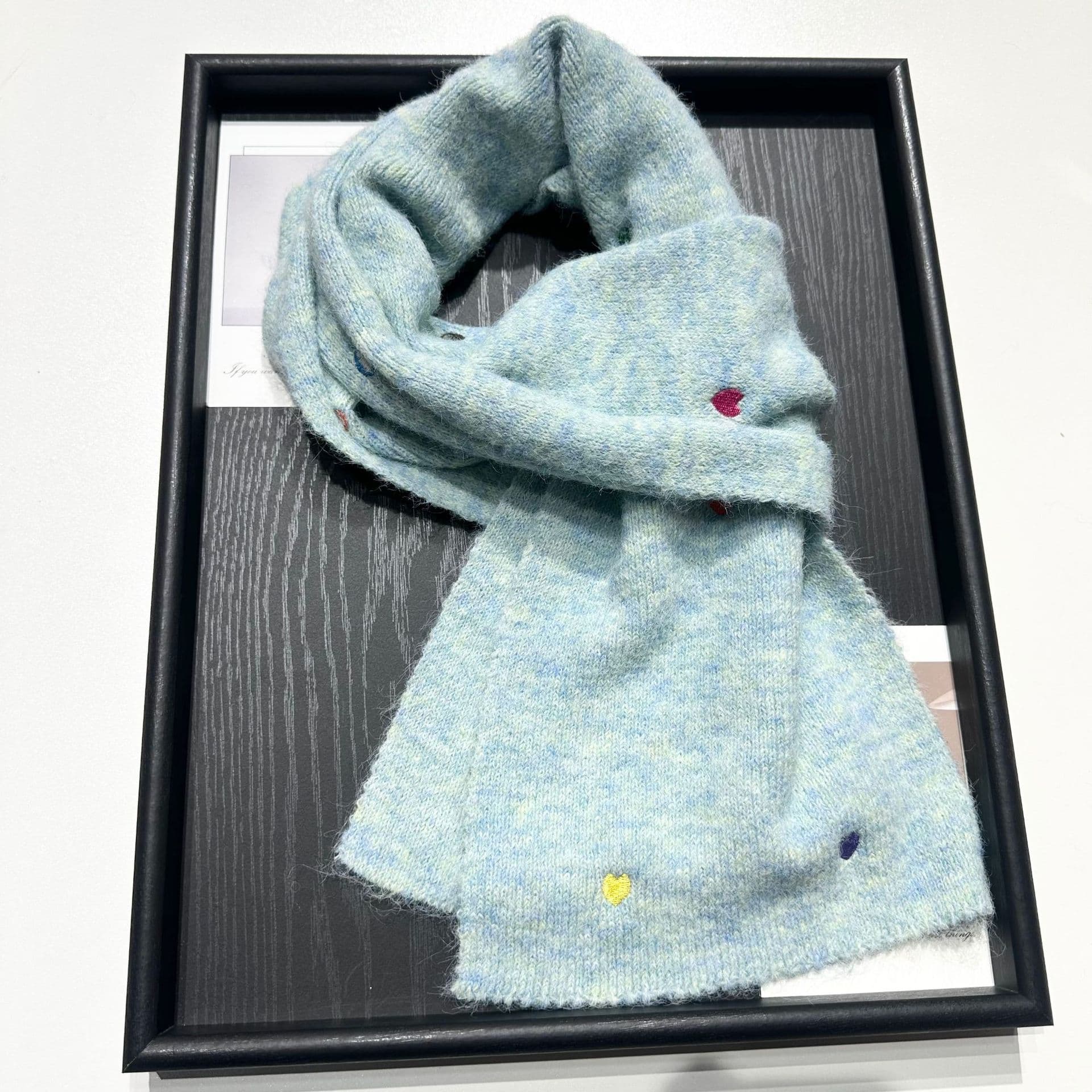 Шарф VIVIWELL Wool Knit Платки Женские - изображение 3