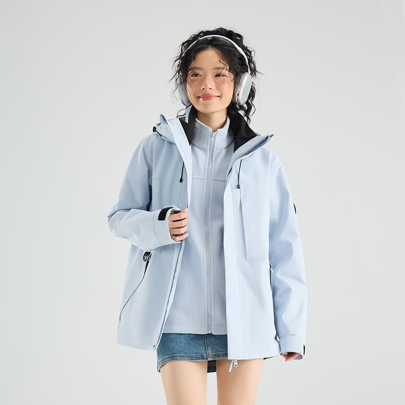 Демисезонная куртка SNOW FLYING Wind and Snow Collection Унисекс Ветровки - изображение 3