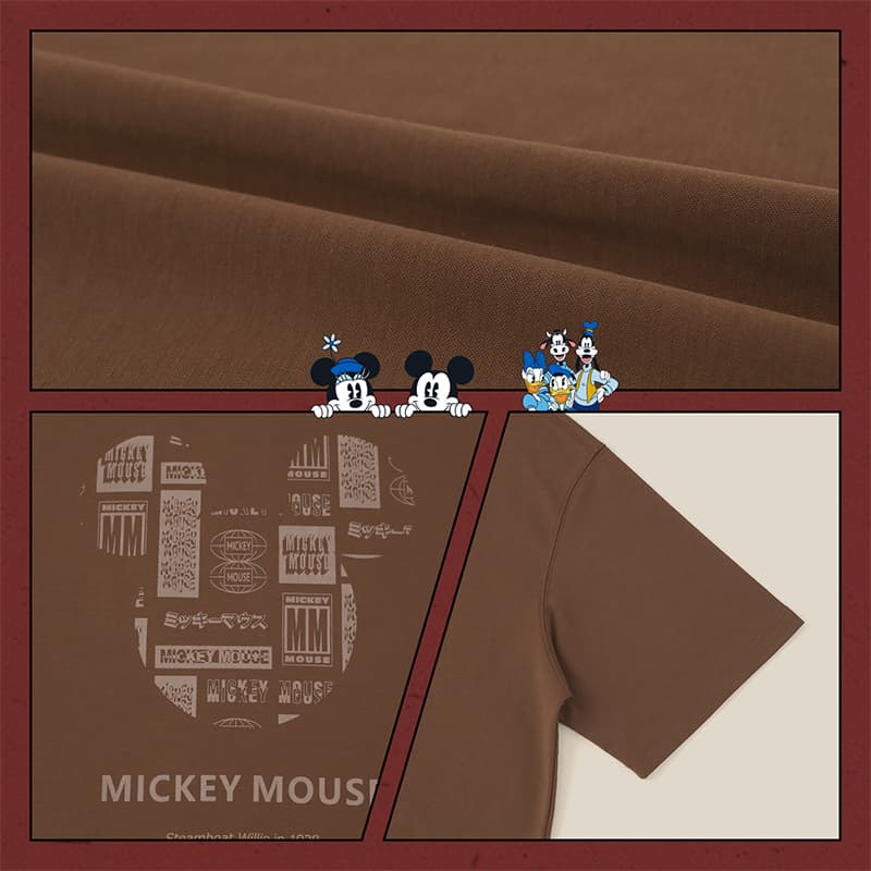 Футболка DISNEY MICKEY MOUSE Короткий рукав T-рубашка Унисекс Набор в подарочной коробке - изображение 1