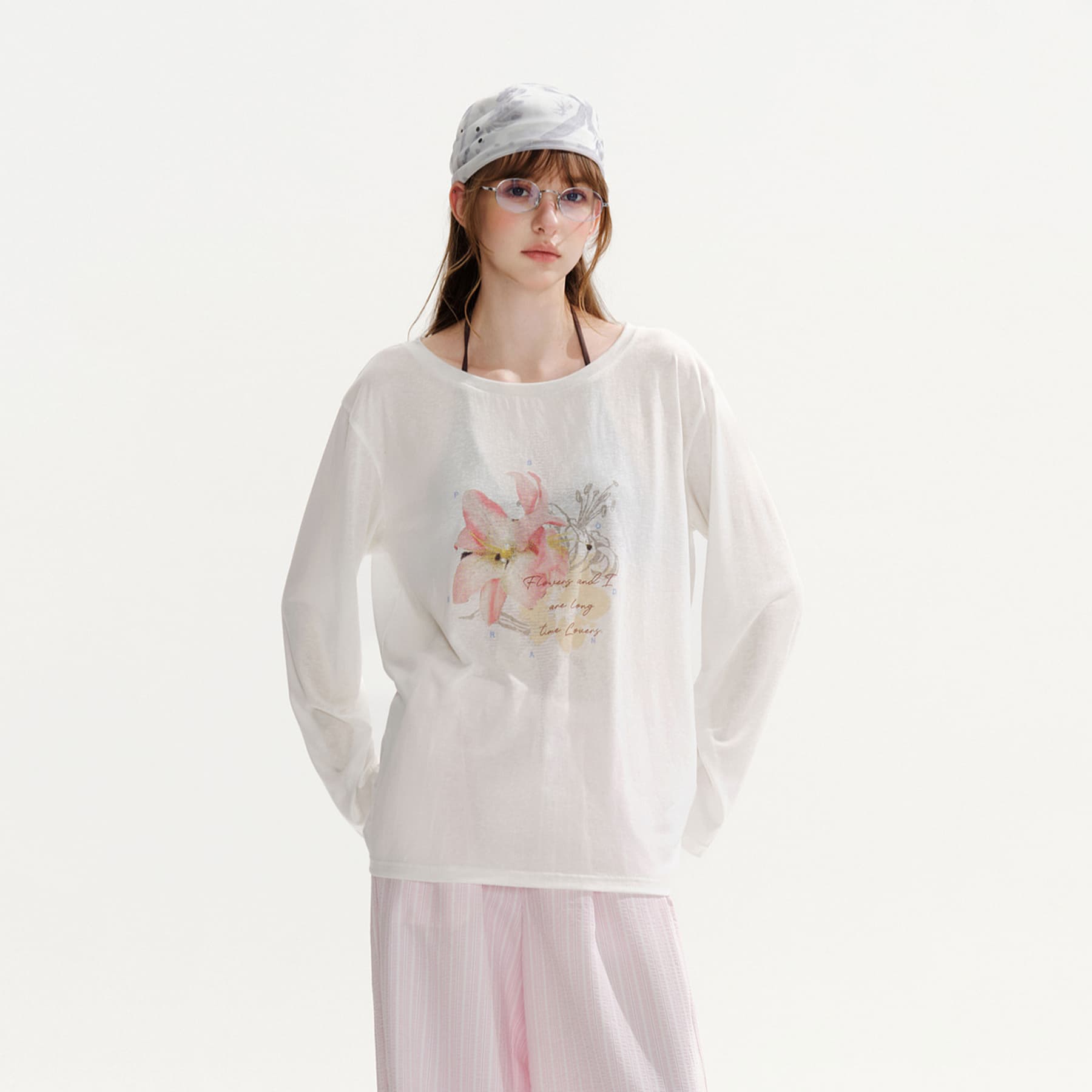 Футболка PSO Brand Белый Женские T-рубашки - изображение 3
