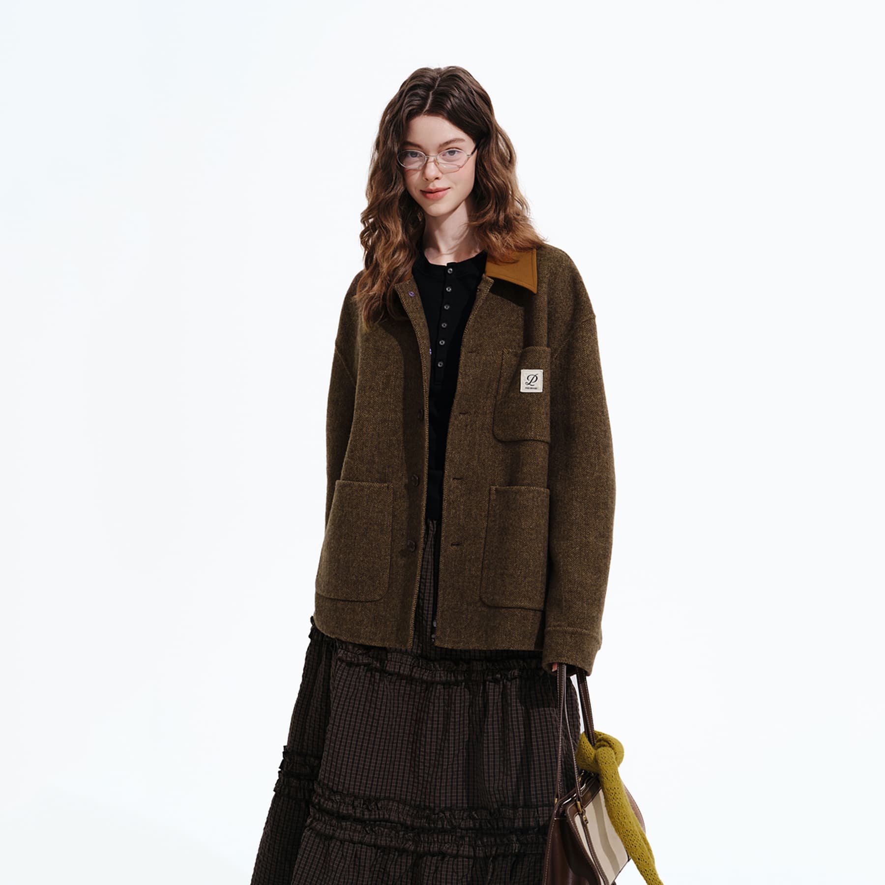 Куртка PSO Brand Трюфельно-коричневый Унисекс Куртки - изображение 4
