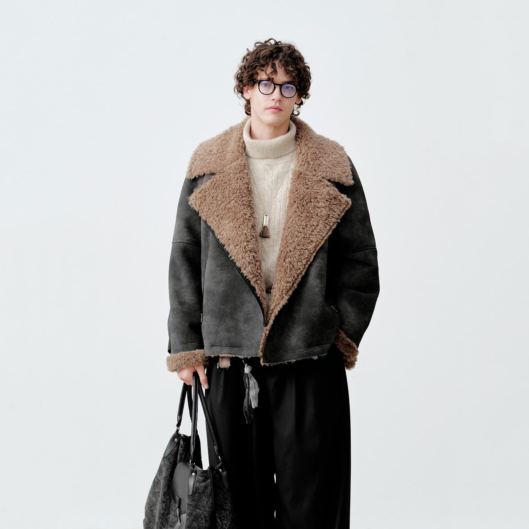 Куртка PSO Brand Коричневый Унисекс Куртки - изображение 3