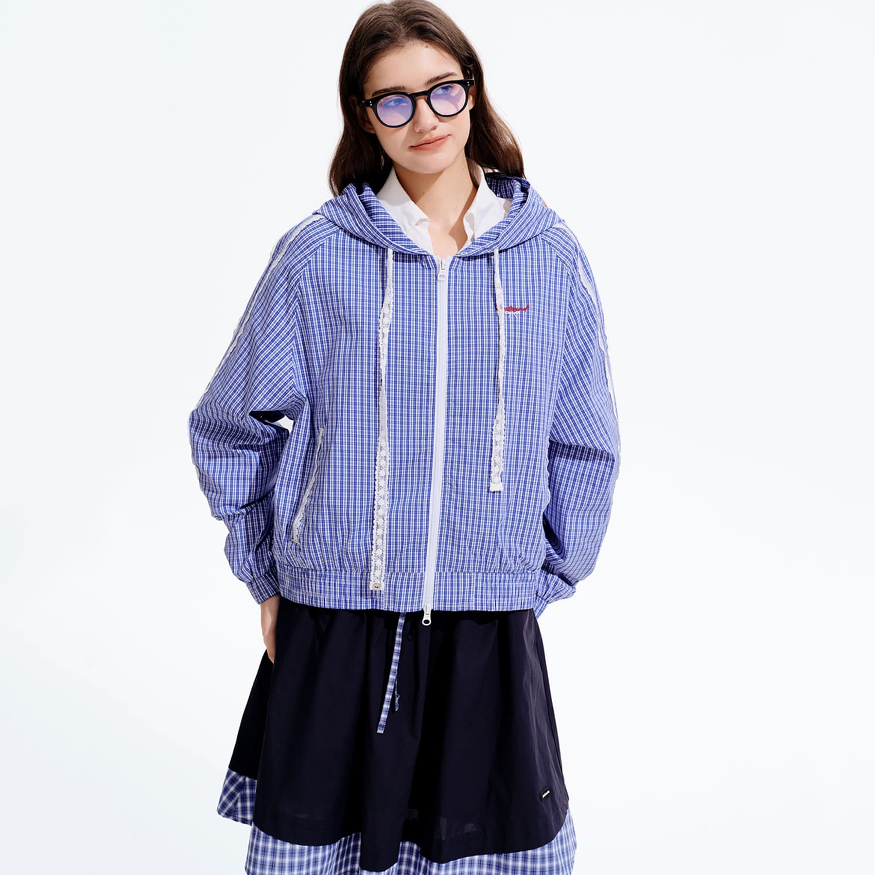 Куртка PSO Brand Синий Женские Куртки - изображение 2