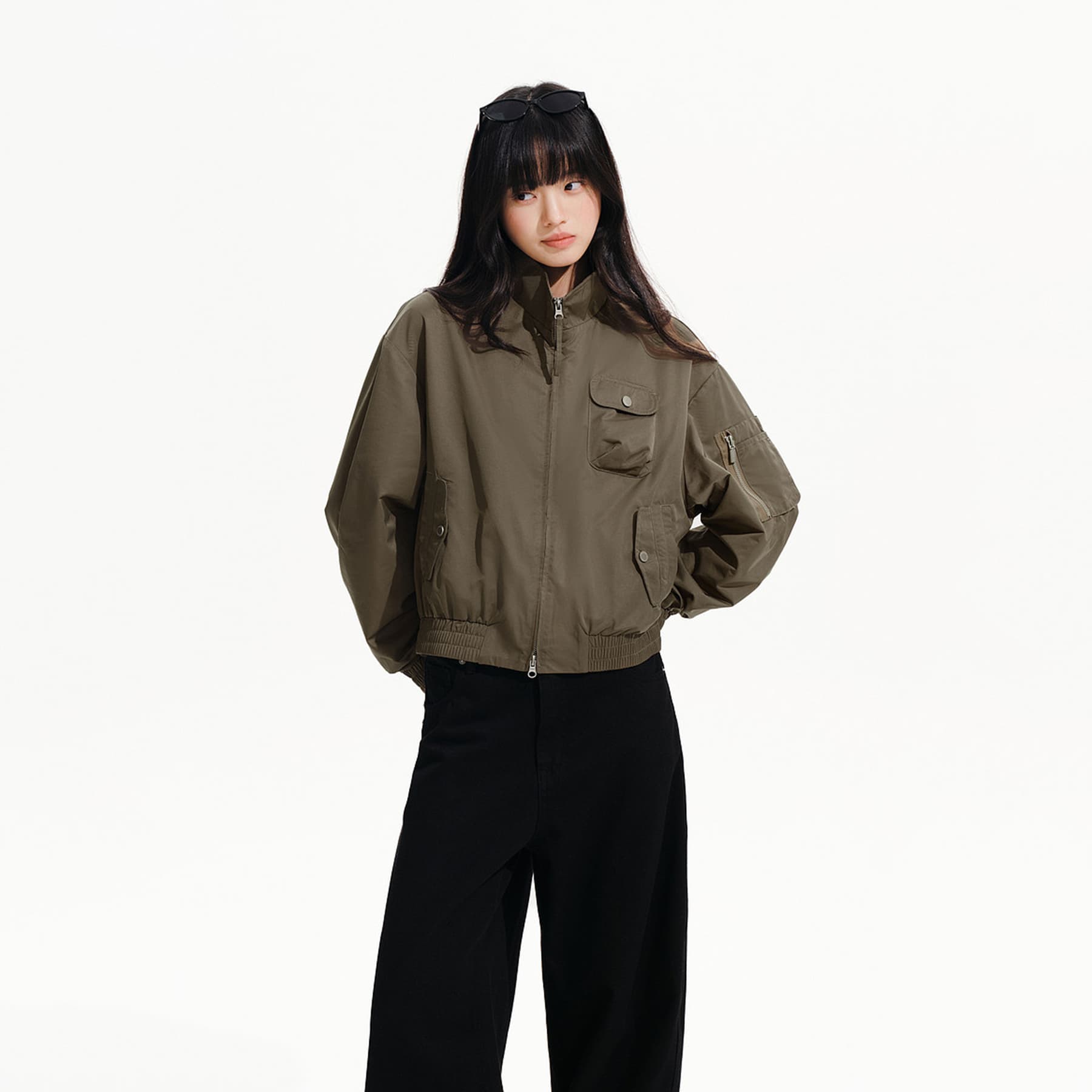 Куртка PSO Brand Рок Цвет колодца Зелёный Женские Куртки - изображение 3