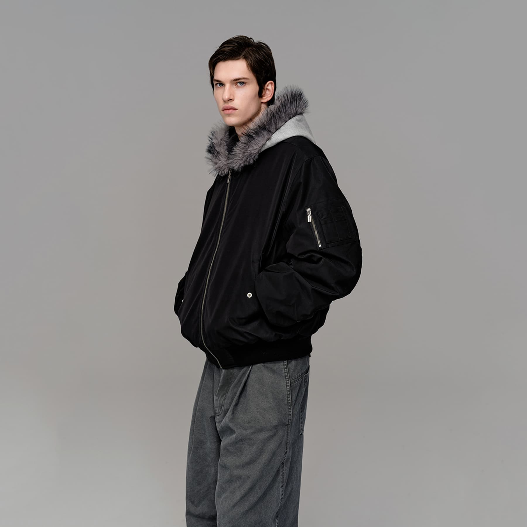 Куртка PSO Brand Черные Унисекс Куртки - изображение 3