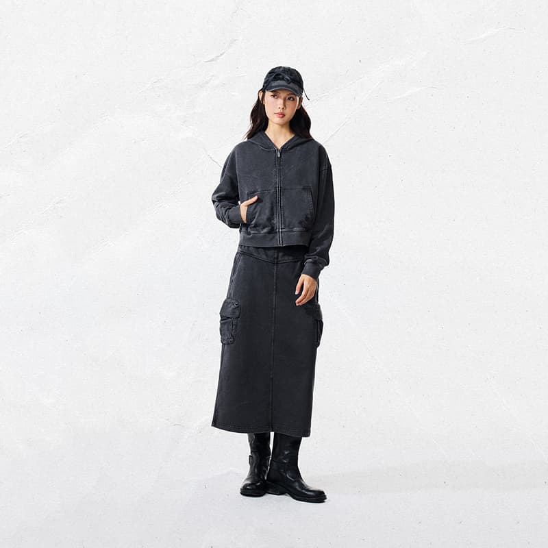 PSO Brand KNIT Длинная Юбка Женская - изображение 4