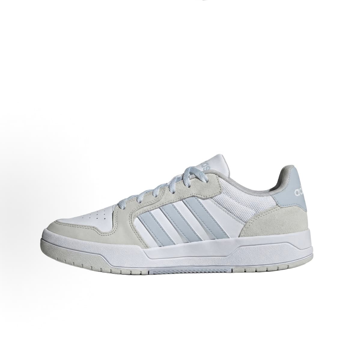 Кроссовки Adidas Neo Entrap Серебряный Облачный иней Белый Противоскользящий Износостойкий Дышащий Низкие кеды Скейтборд Обувь - изображение 7