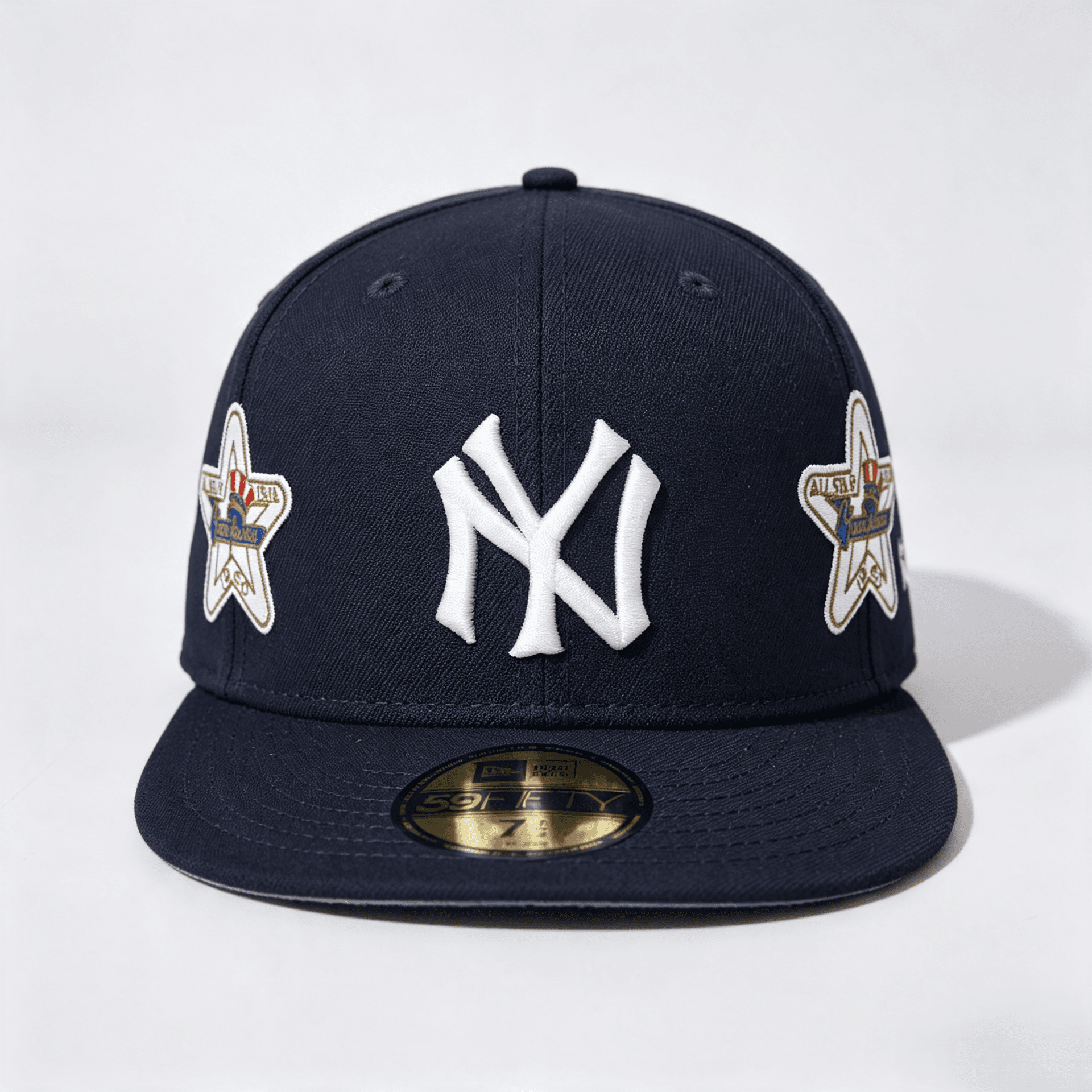 Кепка new era 59FIFTY Хлопковое волокно Полиэфирное волокно Кепки Унисекс Темно-синий - изображение 6