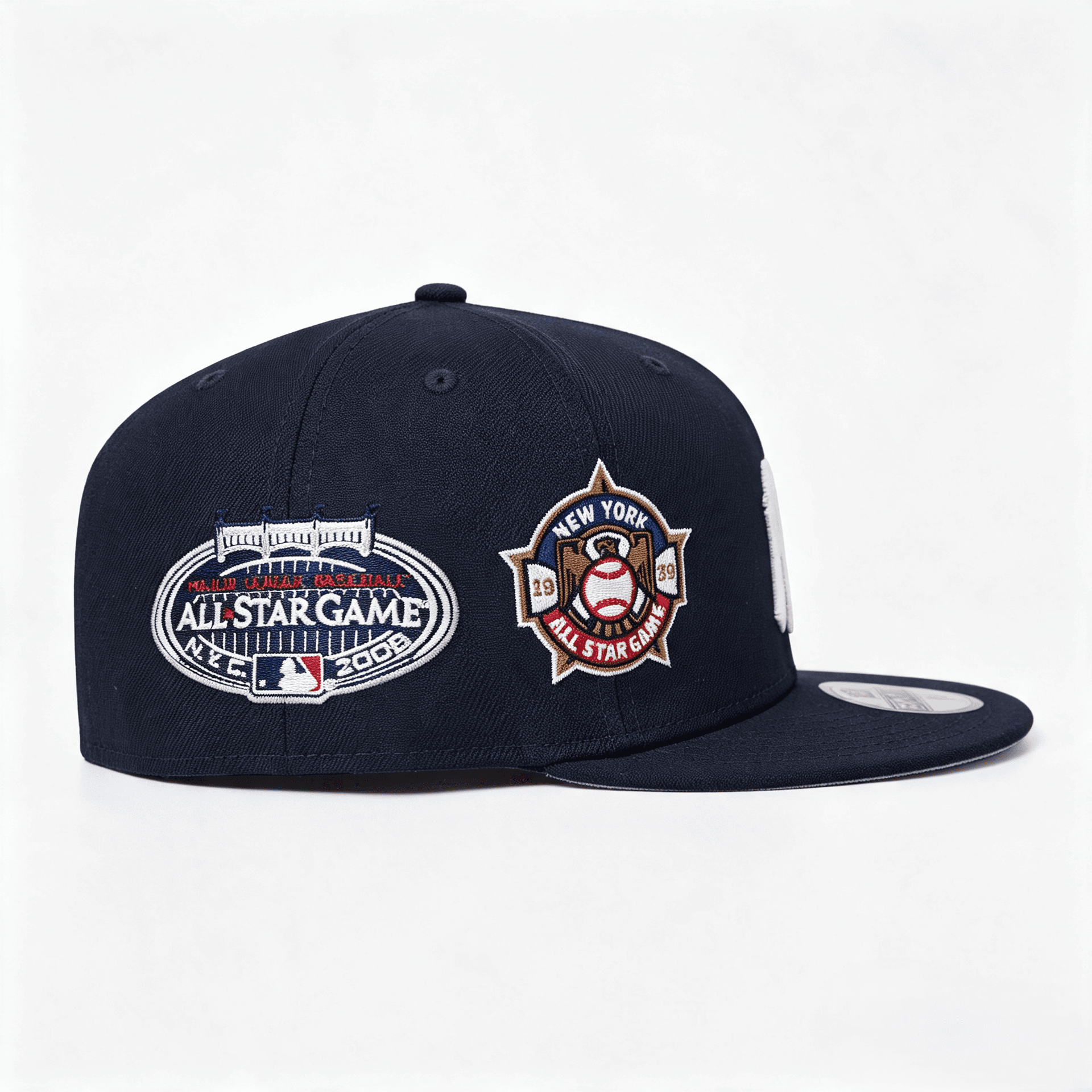Кепка new era 59FIFTY Хлопковое волокно Полиэфирное волокно Кепки Унисекс Темно-синий - изображение 8
