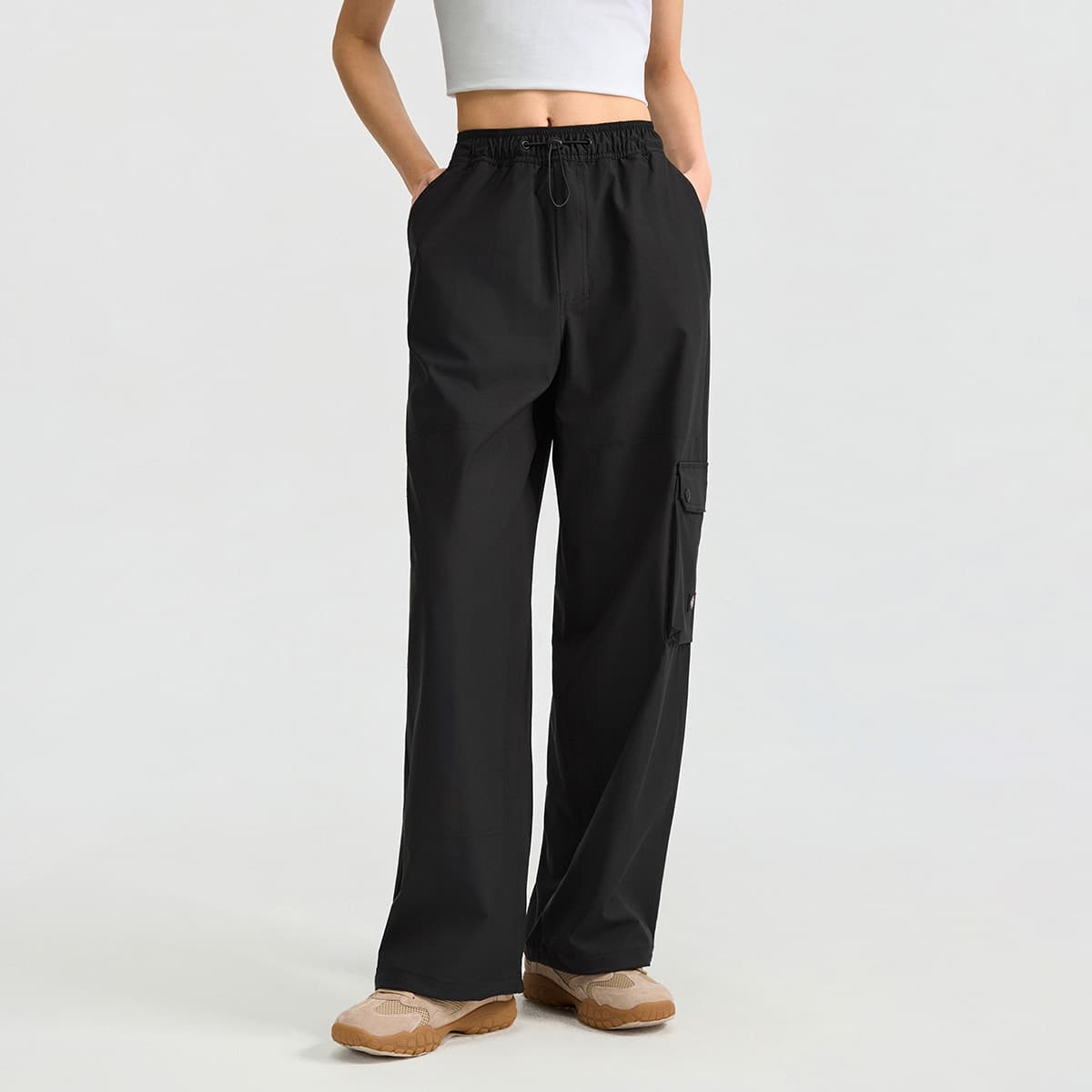 Штаны Dickies Asphalt Black Женские Повседневные Брюки - изображение 4