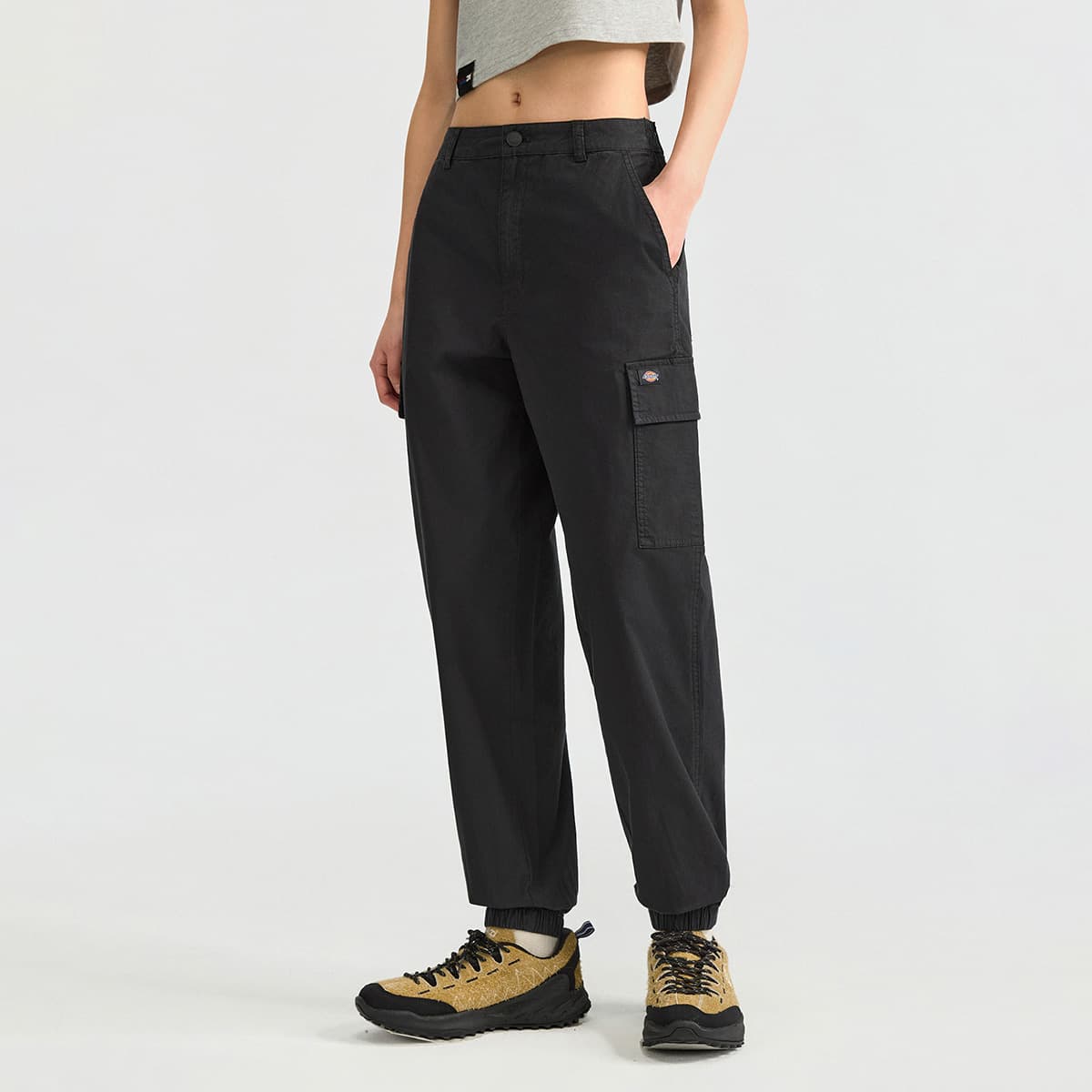 Штаны Dickies Asphalt Black Женские Повседневные Брюки - изображение 4